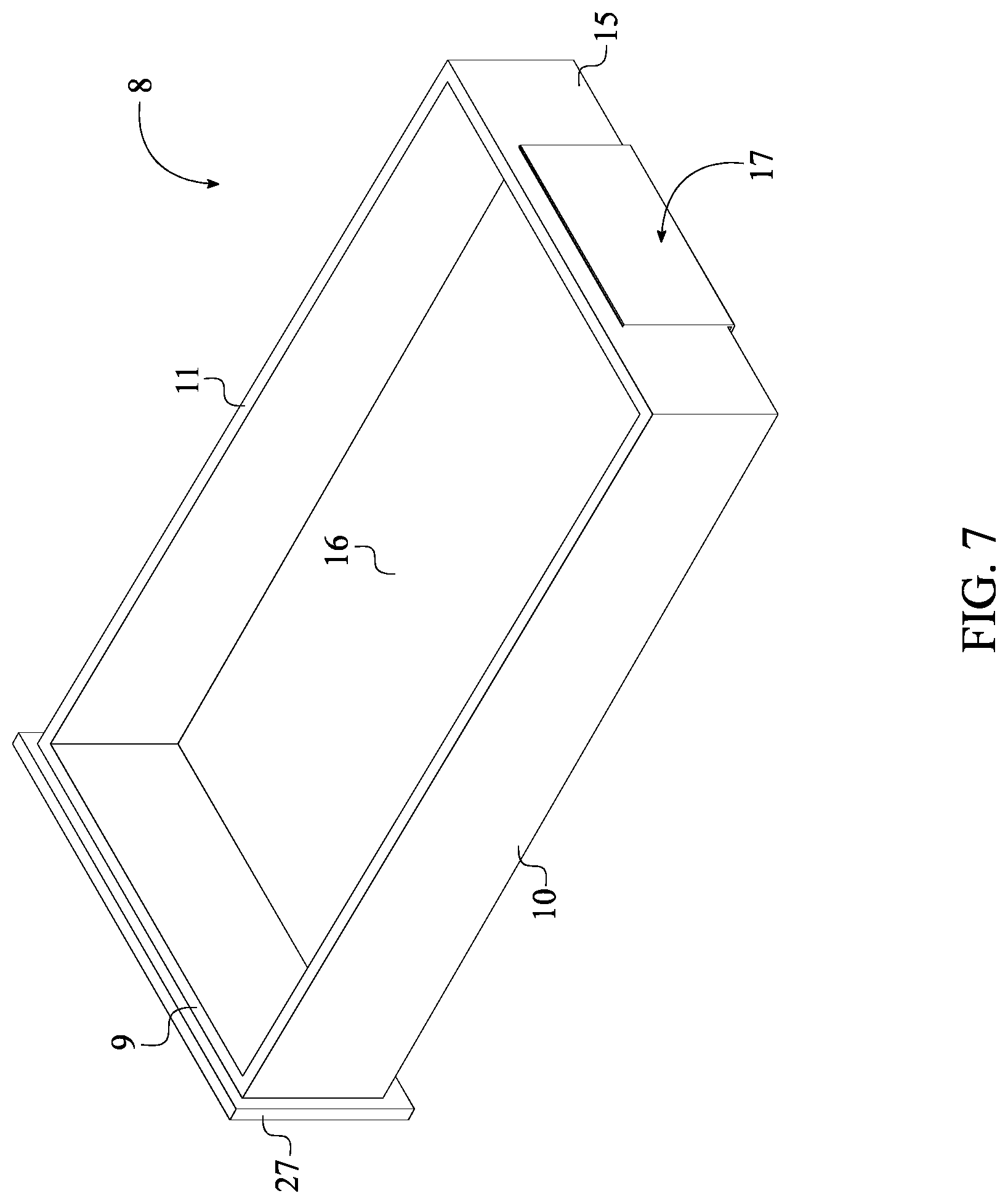 Patent US11787610 Figure 7 – Child-proof container
