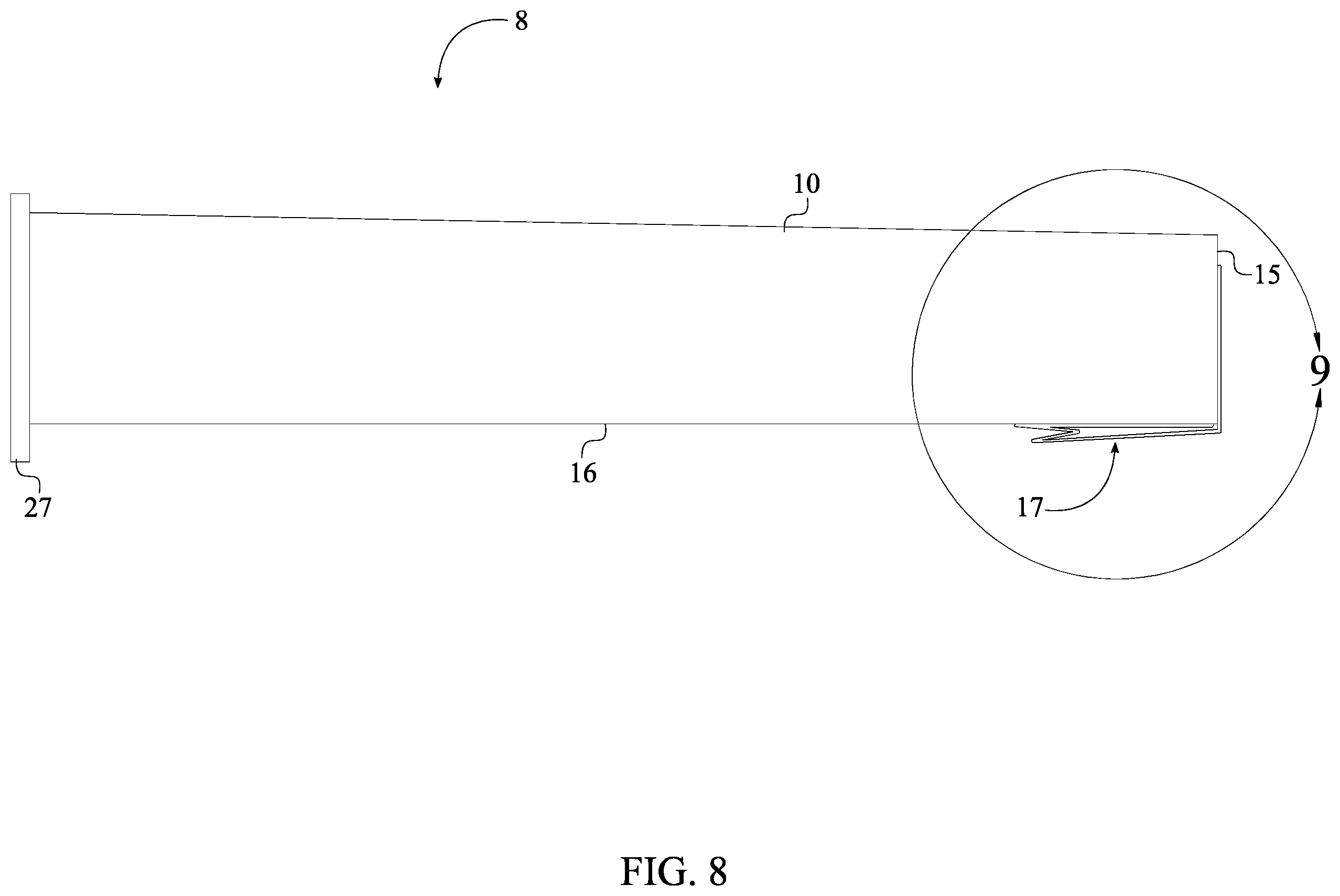 Patent US11787610 Figure 8 – Child-proof container
