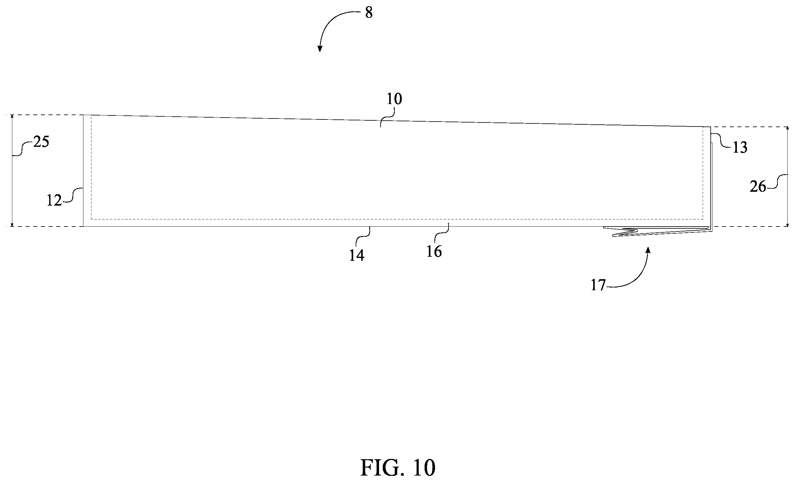 Patent US11787610 Figure 10 – Child-proof container