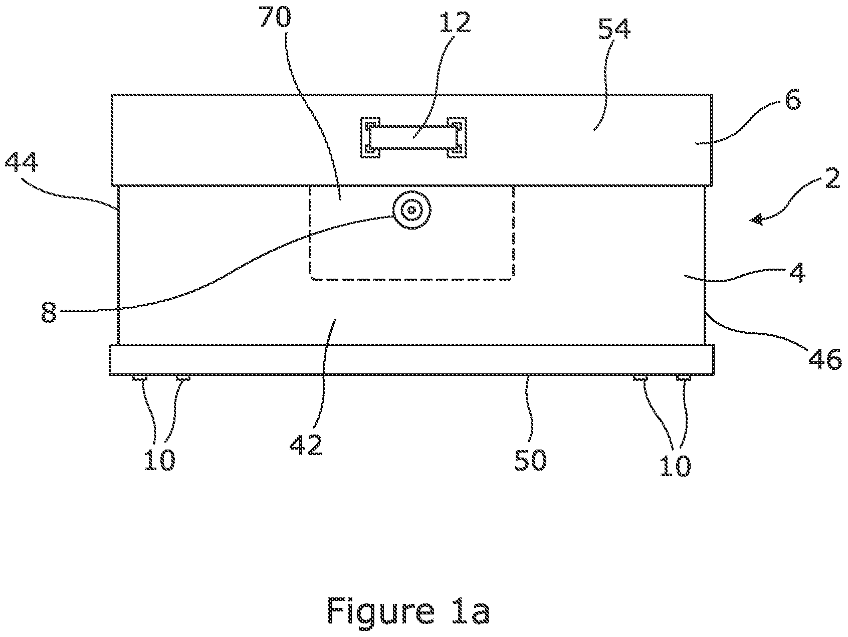 Patent US11787611 Figure 1 – Secure storage apparatus