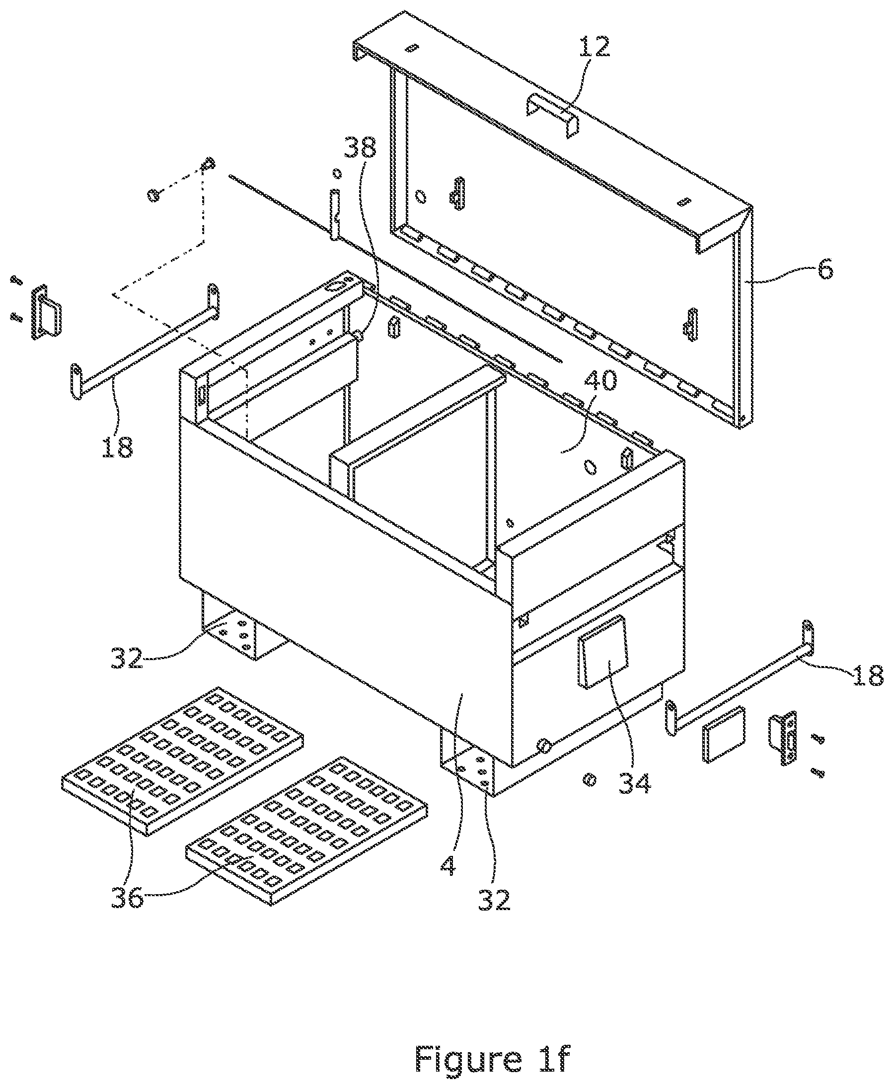Patent US11787611 Figure 6 – Secure storage apparatus