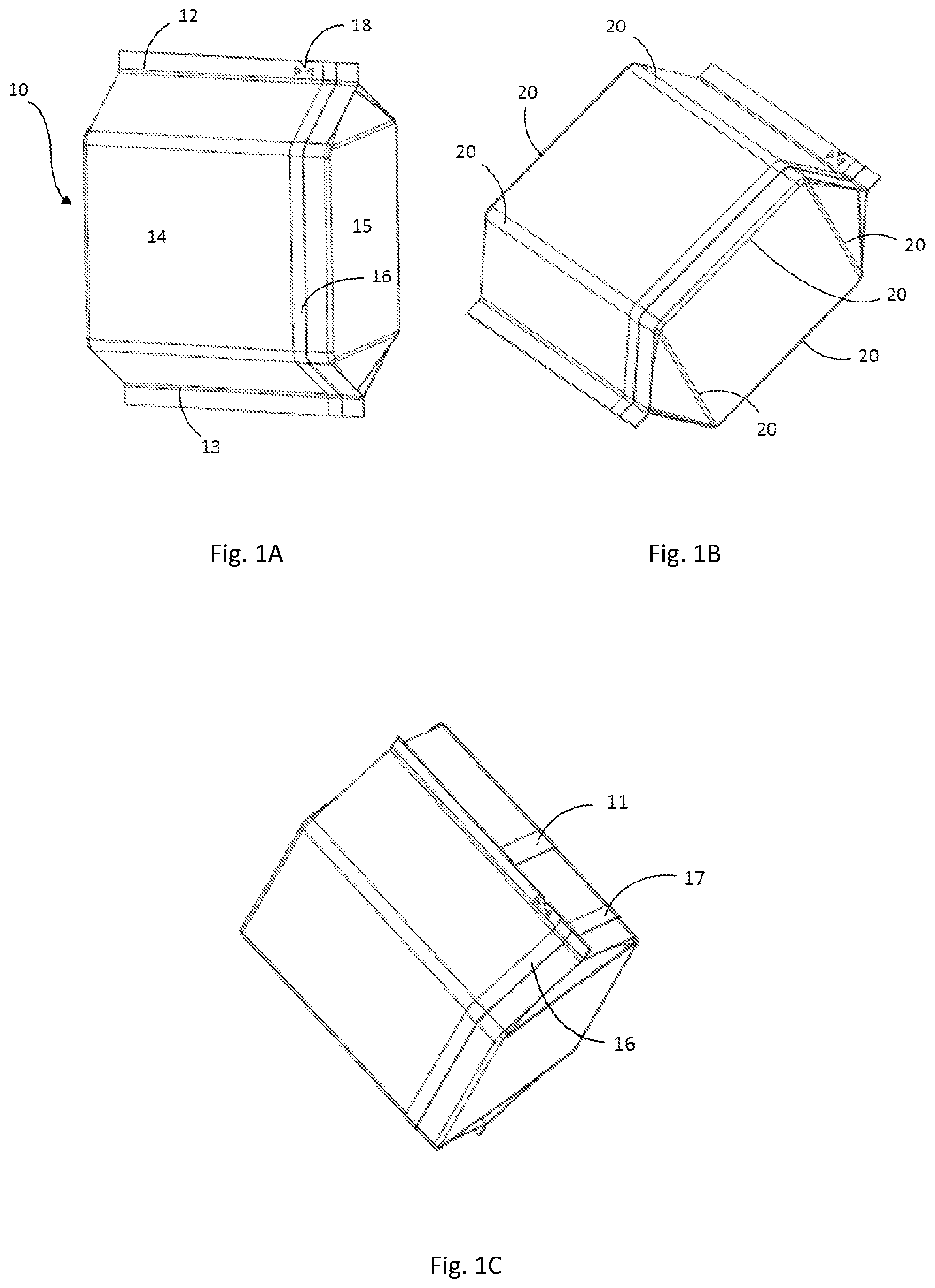 Patent US11787614 Figure 1 – Package and a method for preparing a package