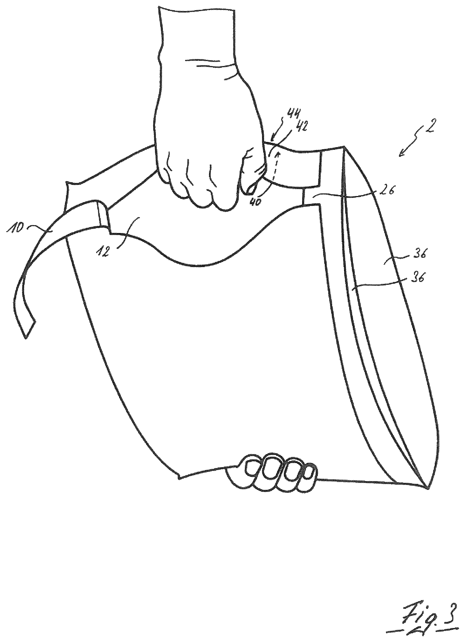 Patent US11787615 Figure 3 – Bag and film tube for producing such a bag