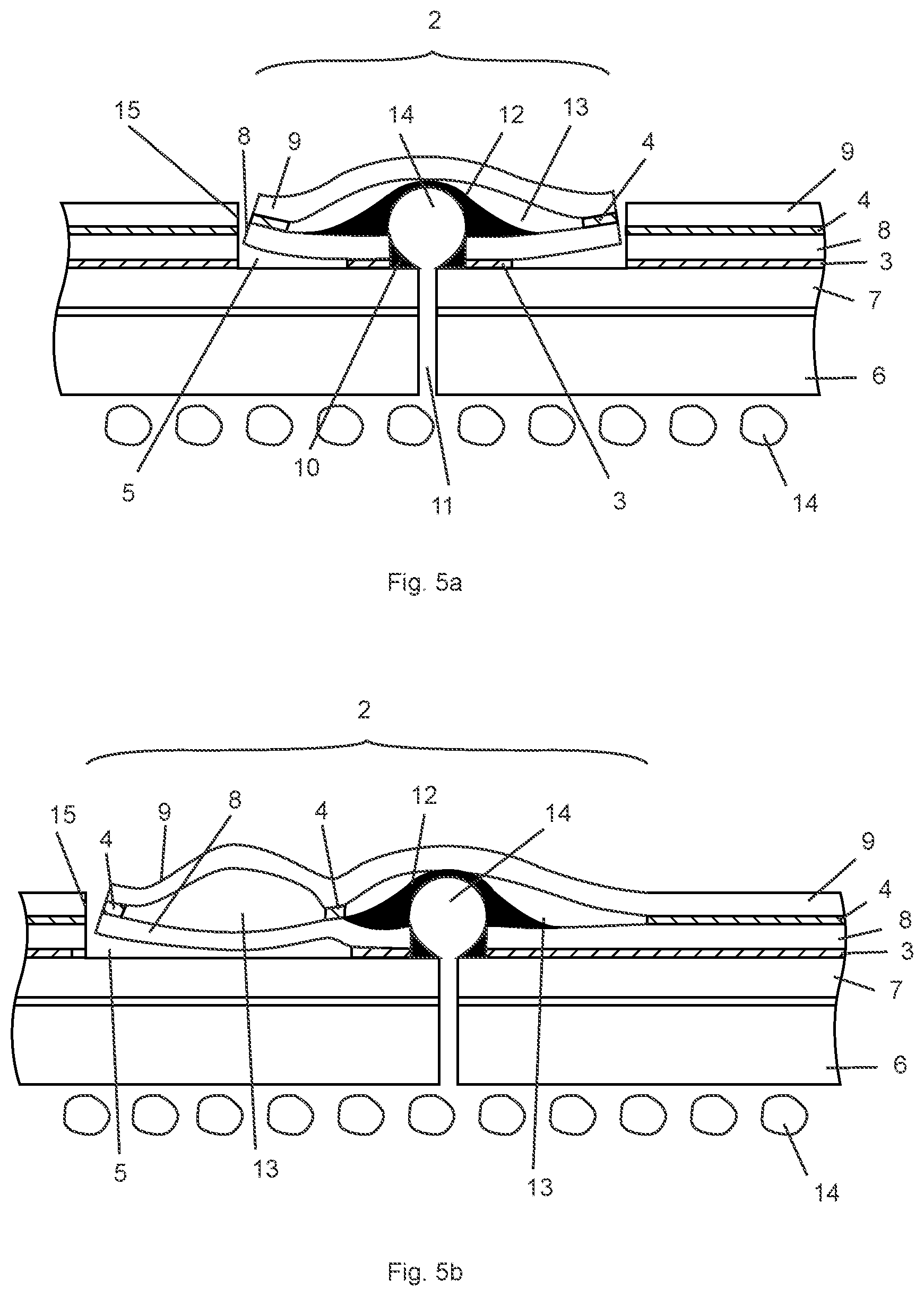 Patent US11787616 Figure 5 – Flexible laminate with improved integrated pressure-release valve