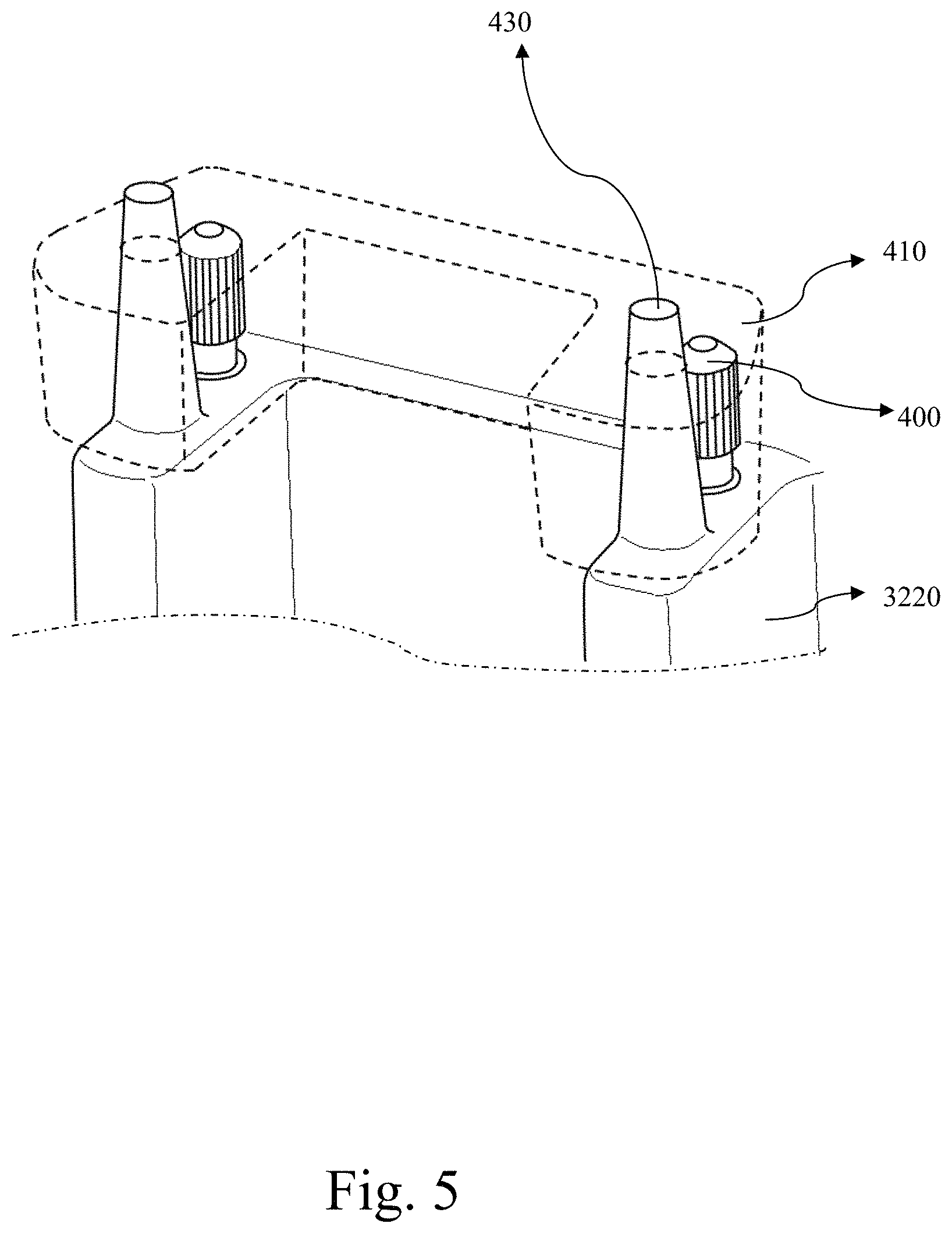 Patent US11787621 Figure 5 – Reticle pod and wear parts thereof