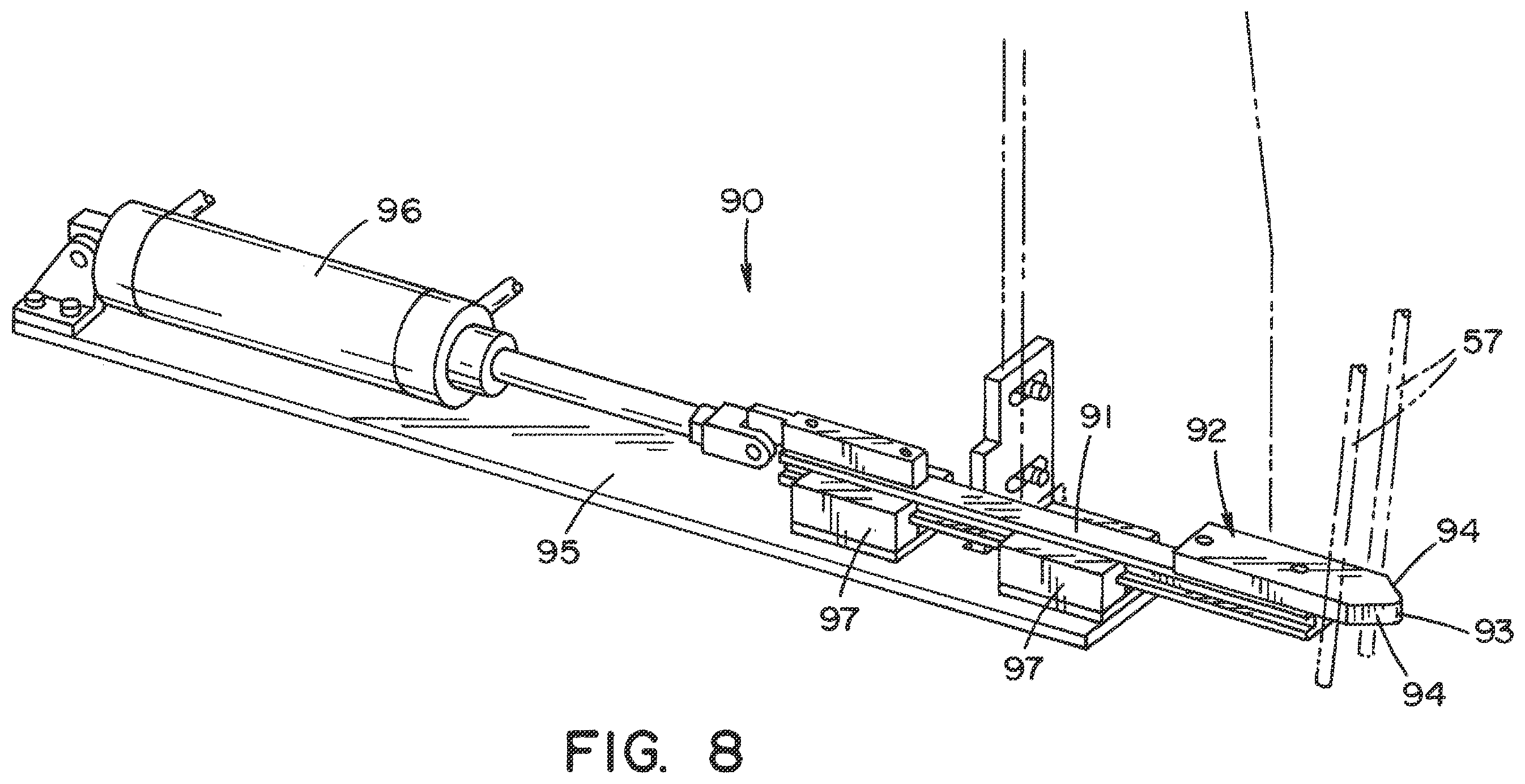 Patent US11787622 Figure 9 – Racking system and method