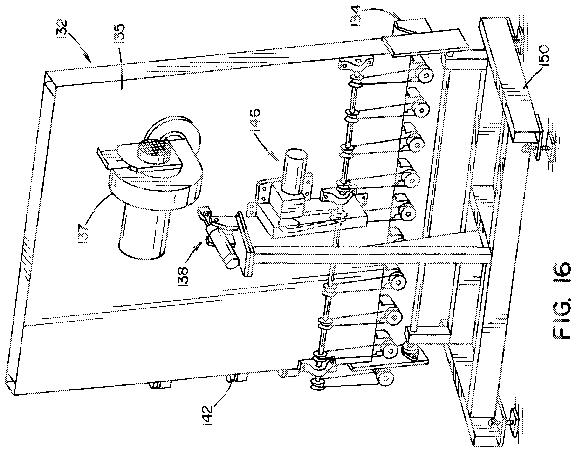 Patent US11787622 Figure 19 – Racking system and method