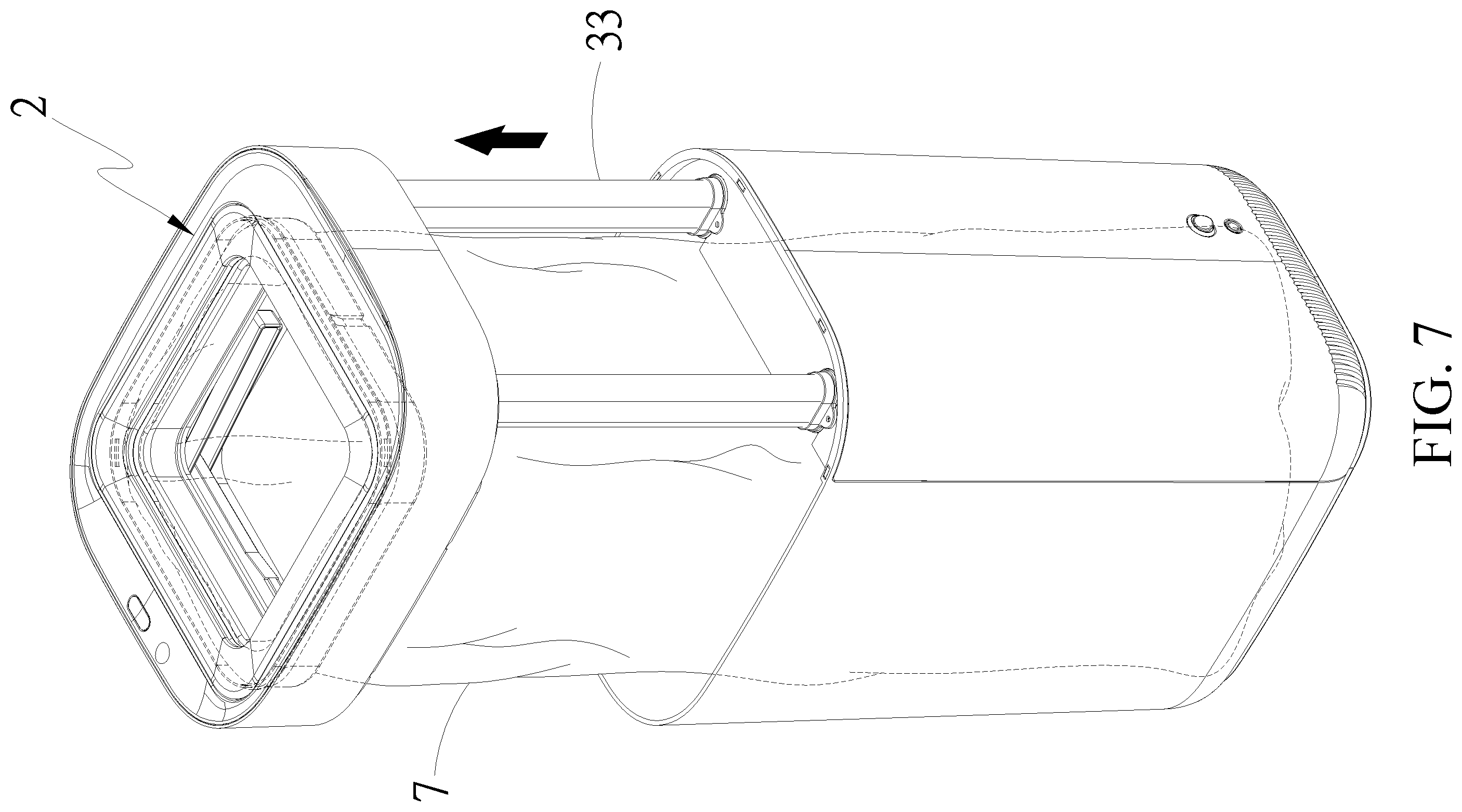 Patent US11787628 Figure 7 – Smart trash can
