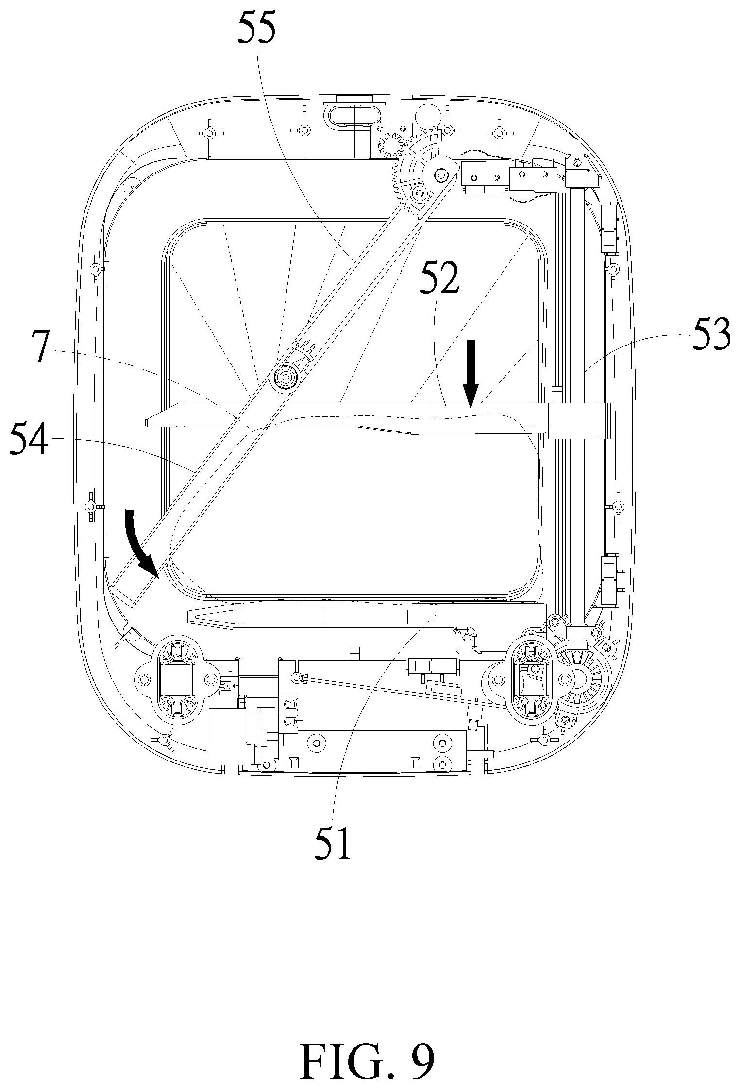 Patent US11787628 Figure 9 – Smart trash can