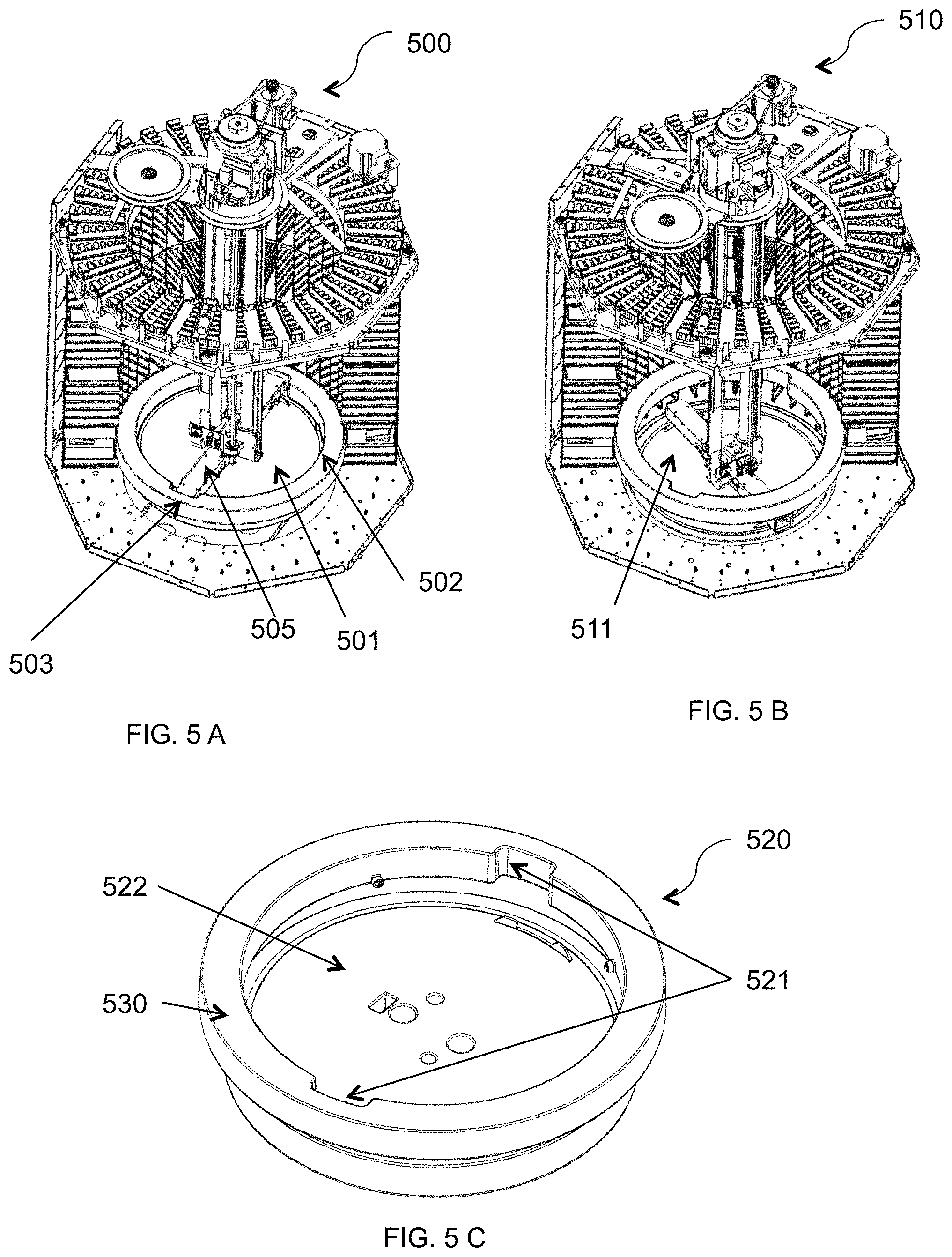 Patent US11787632 Figure 5 – Automated smart storage of temperature sensitive products