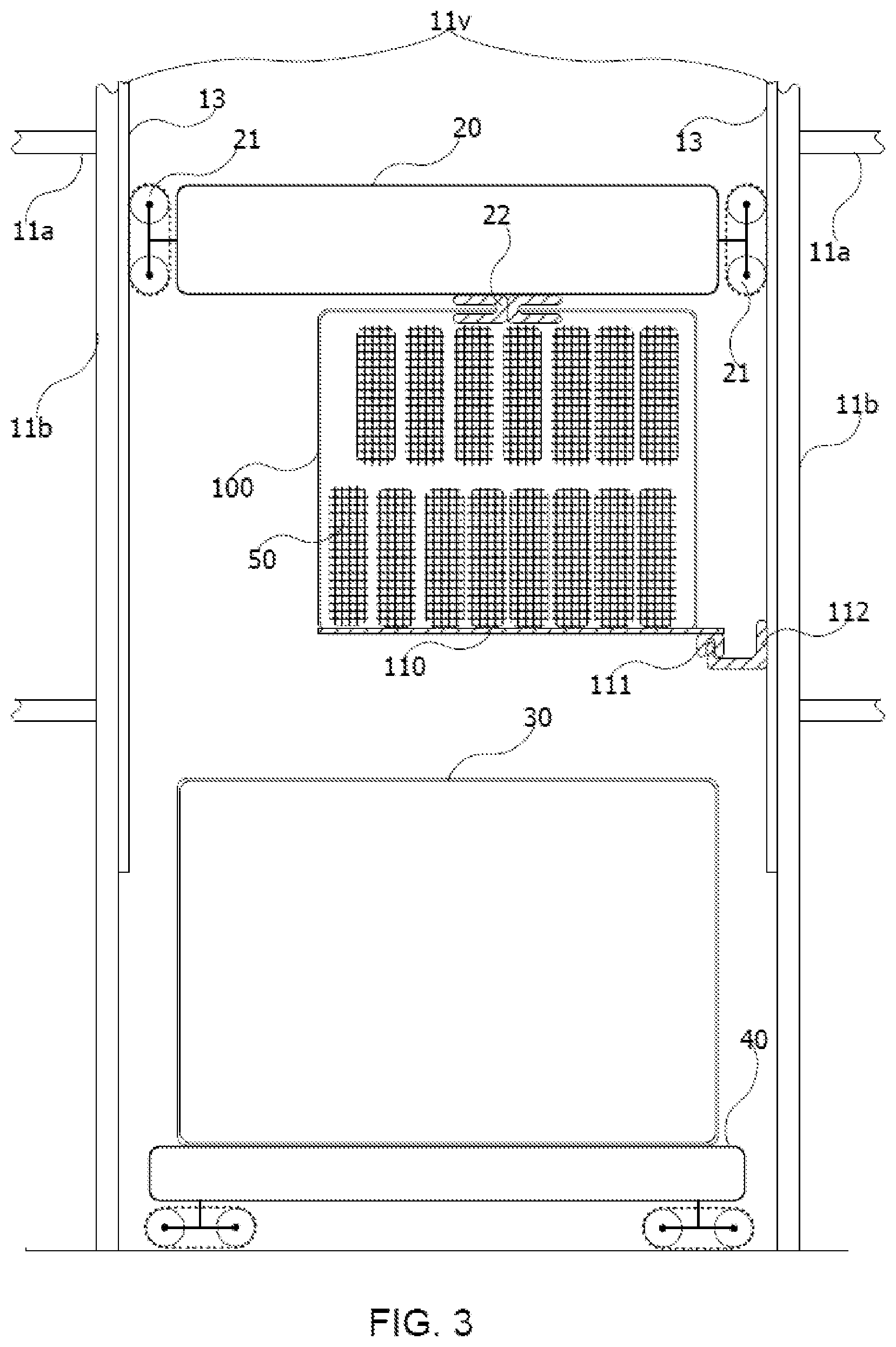 Patent US11787633 Figure 3 – Vending-tote and a method thereof