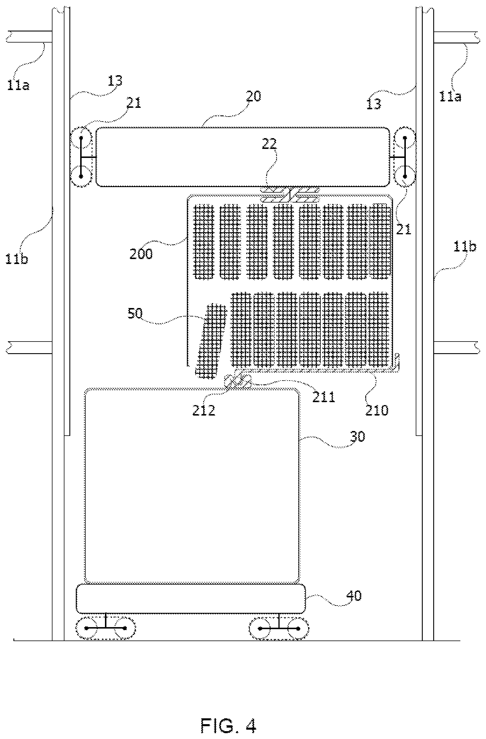 Patent US11787633 Figure 4 – Vending-tote and a method thereof