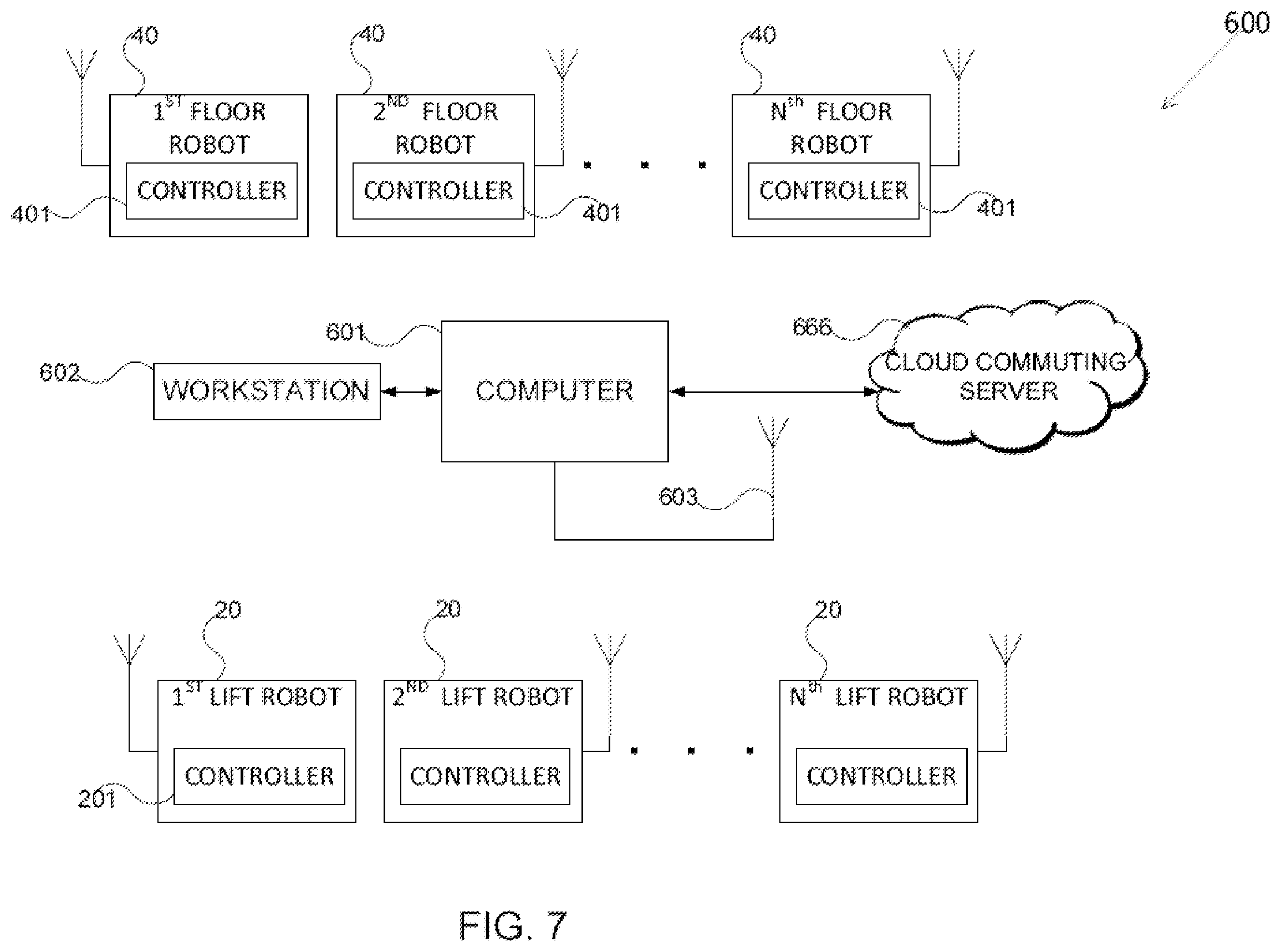 Patent US11787633 Figure 7 – Vending-tote and a method thereof