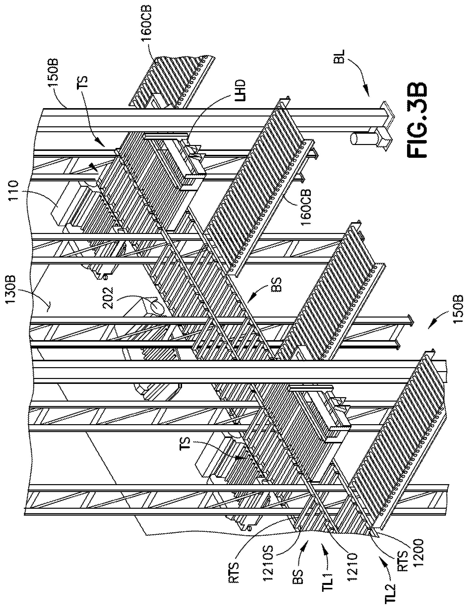 Patent US11787634 Figure 6 – Storage and retrieval system