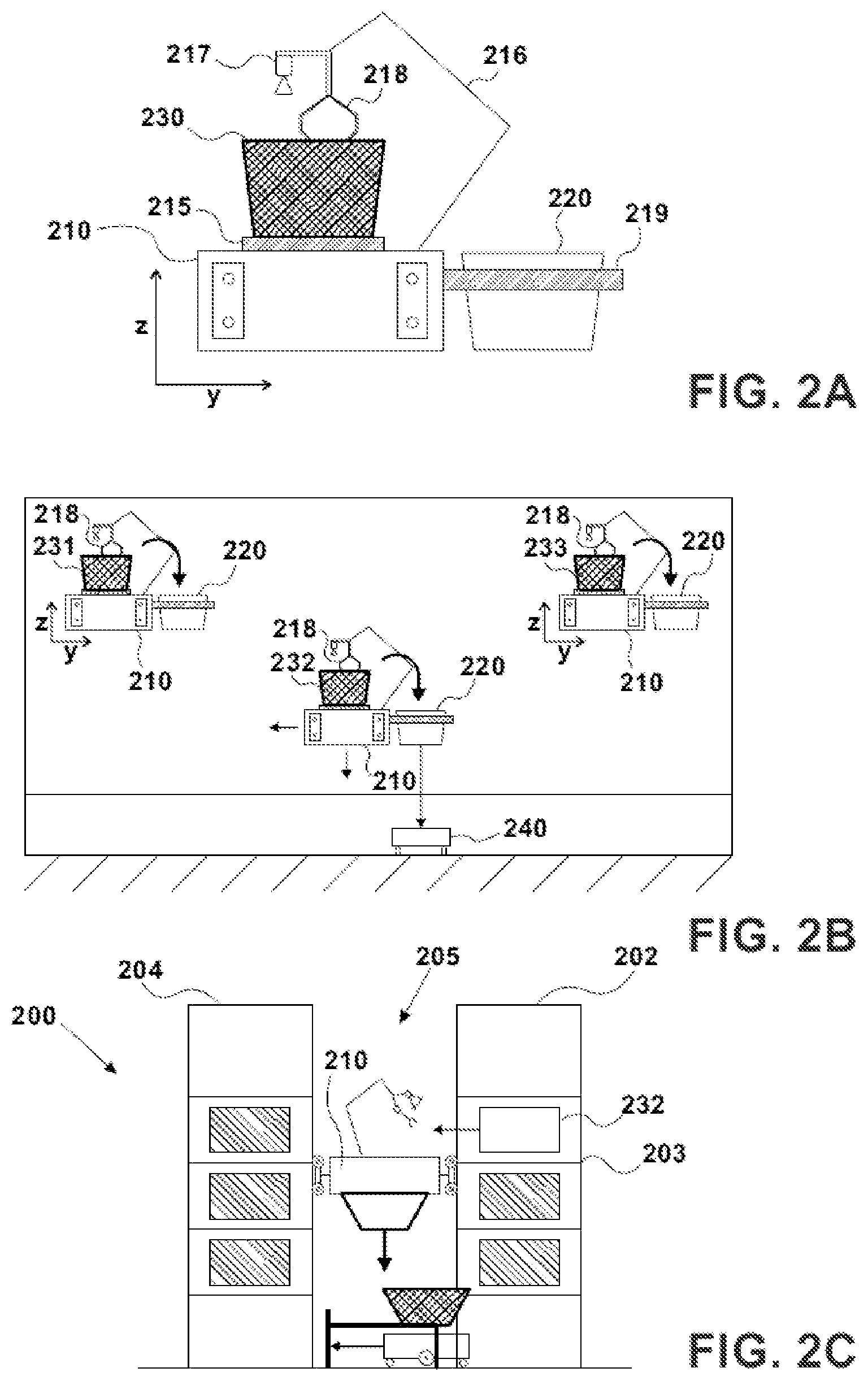 Patent US11787635 Figure 2 – Movable picking stations
