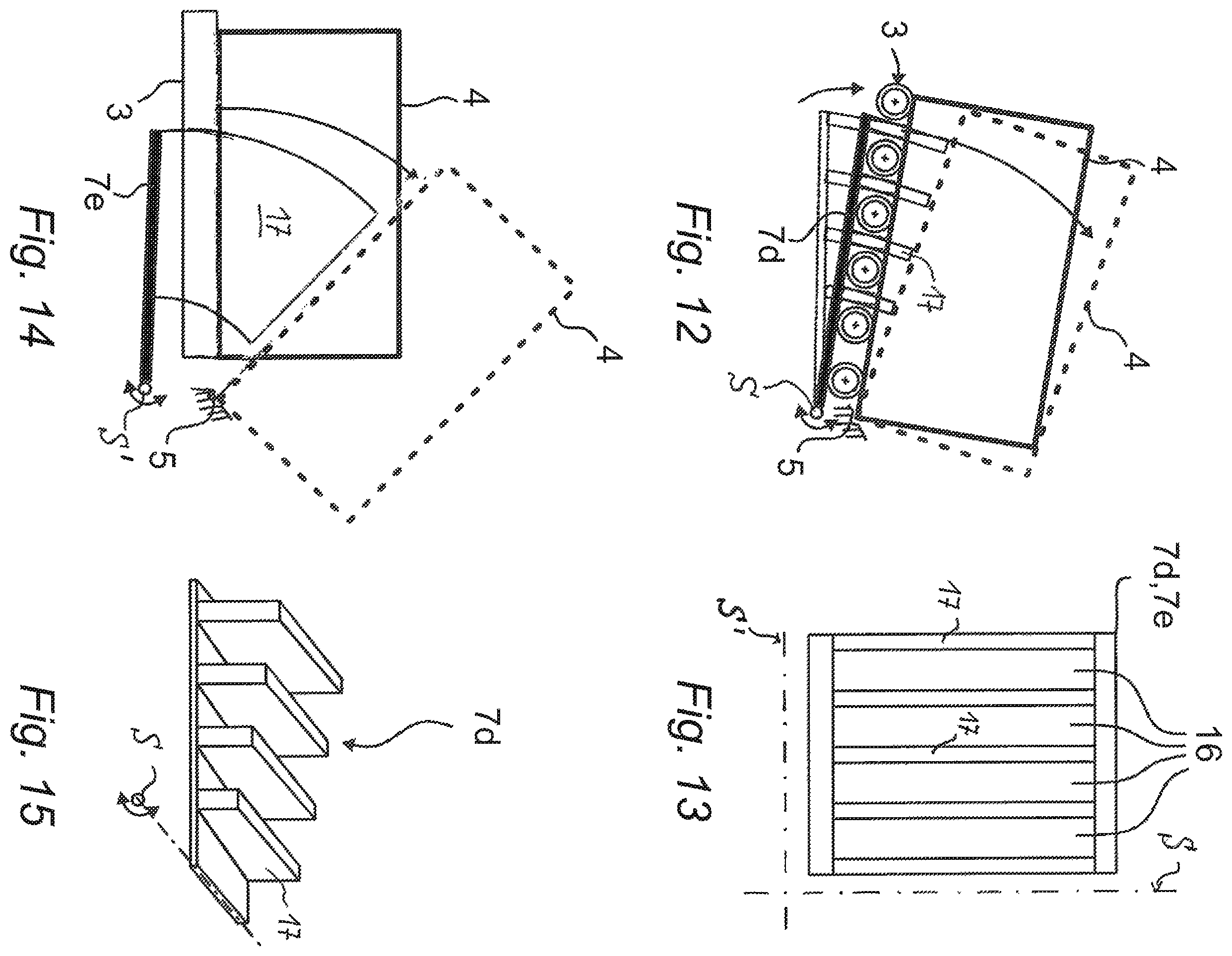 Patent US11787640 Figure 10 – Floor-bound continuous conveyor