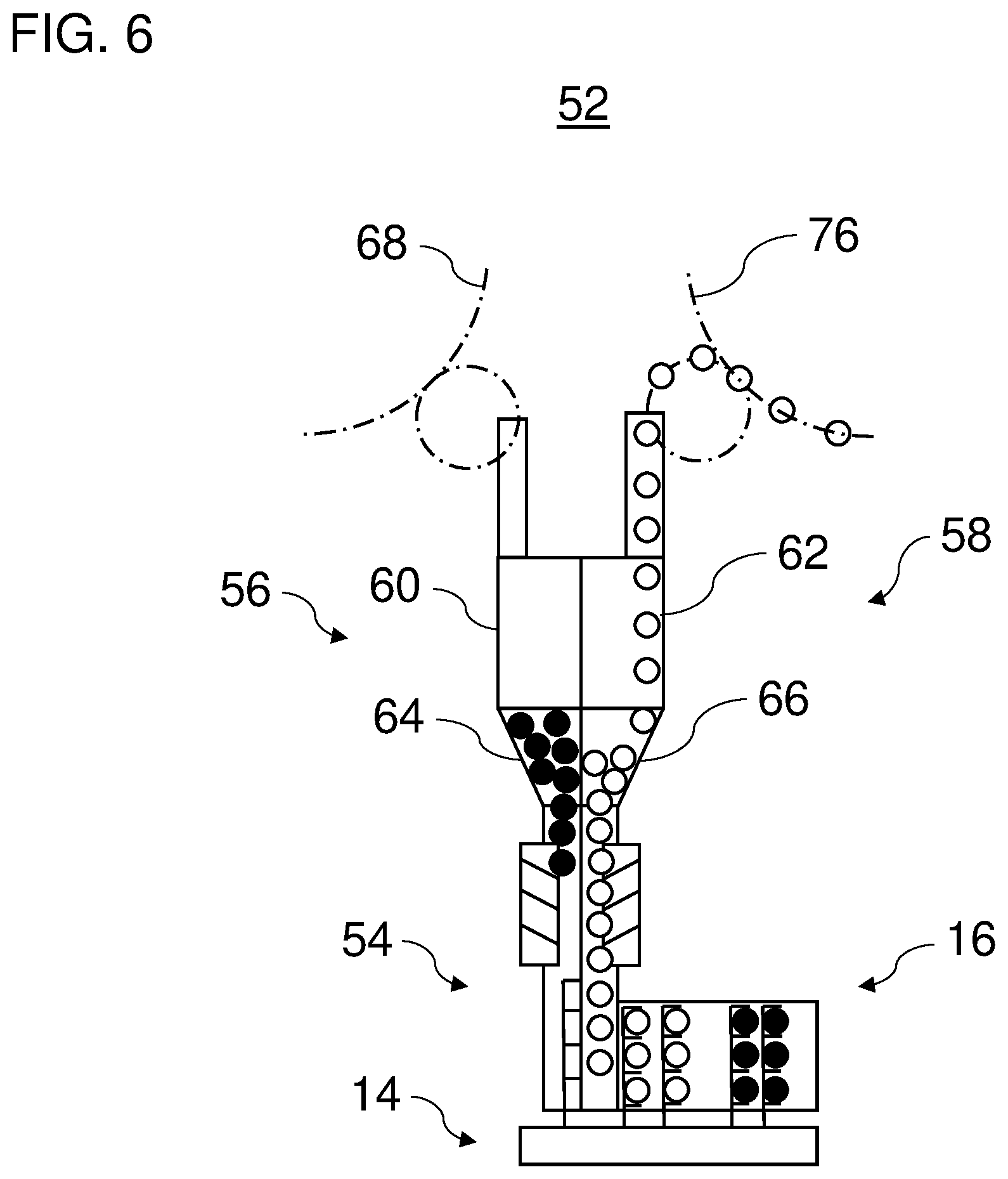 Patent US11787641 Figure 5 – Method and device for distributing and/or grouping containers