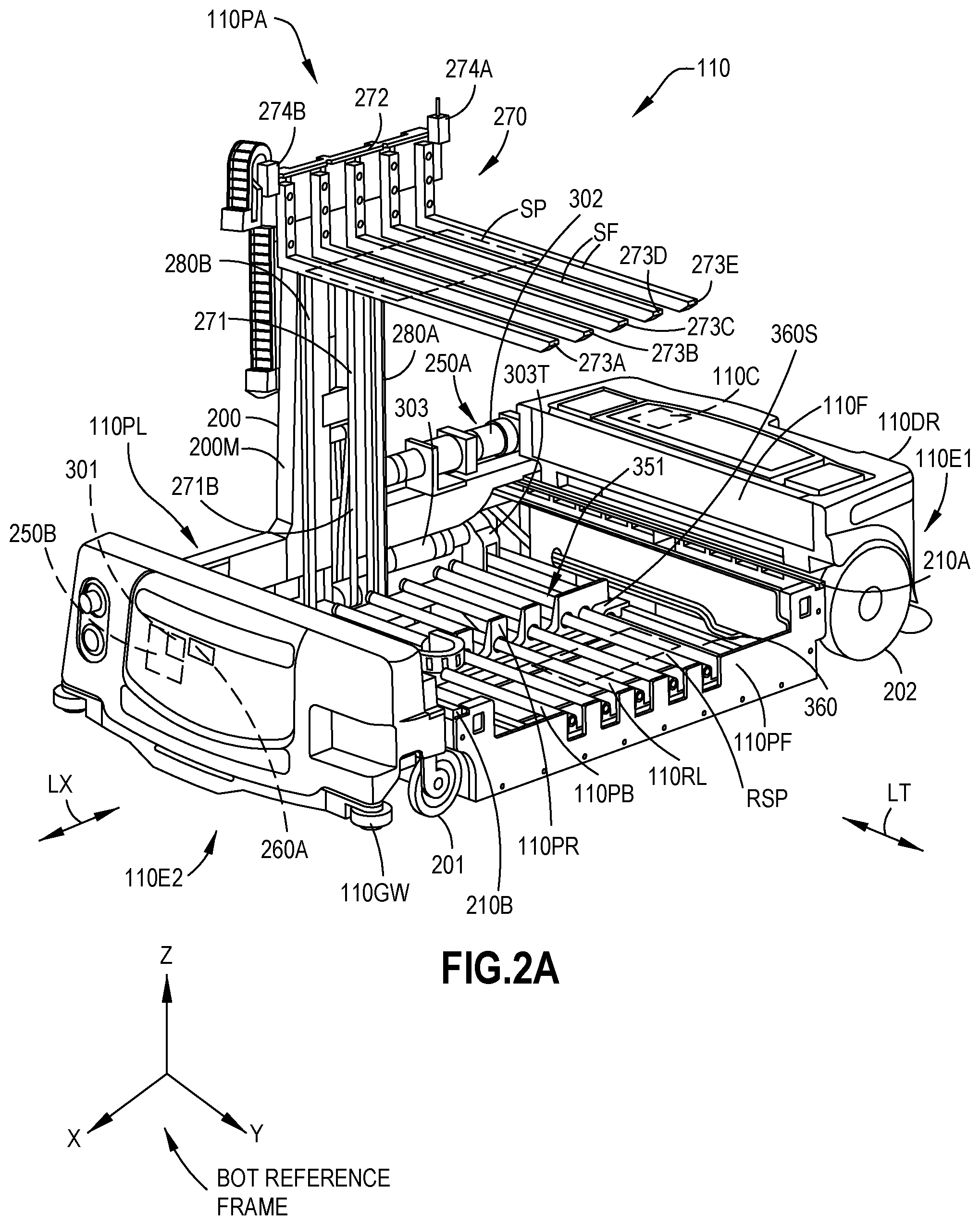 Patent US11787642 Figure 5 – Vertical sequencer for product order fulfillment
