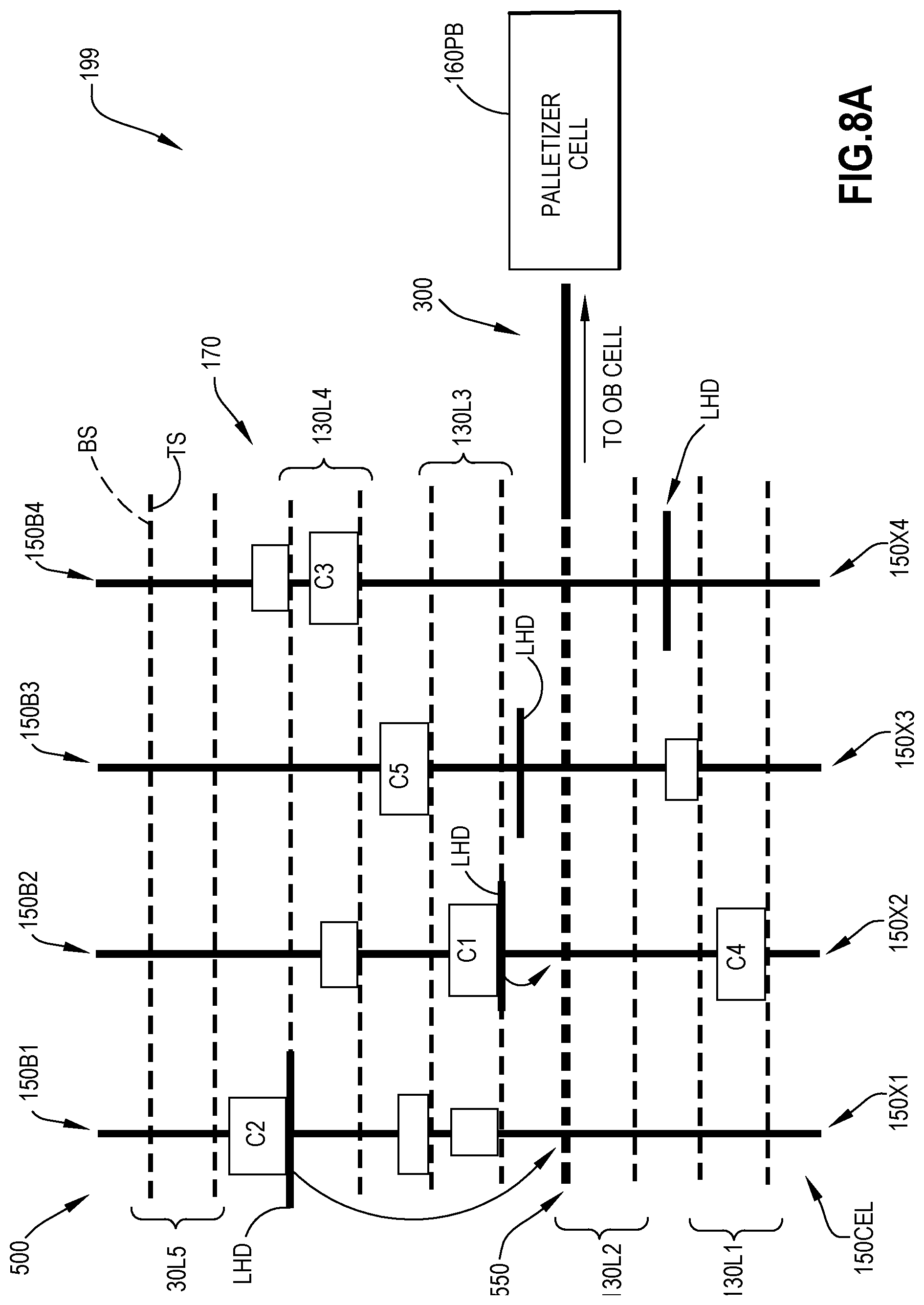 Patent US11787642 Figure 18 – Vertical sequencer for product order fulfillment