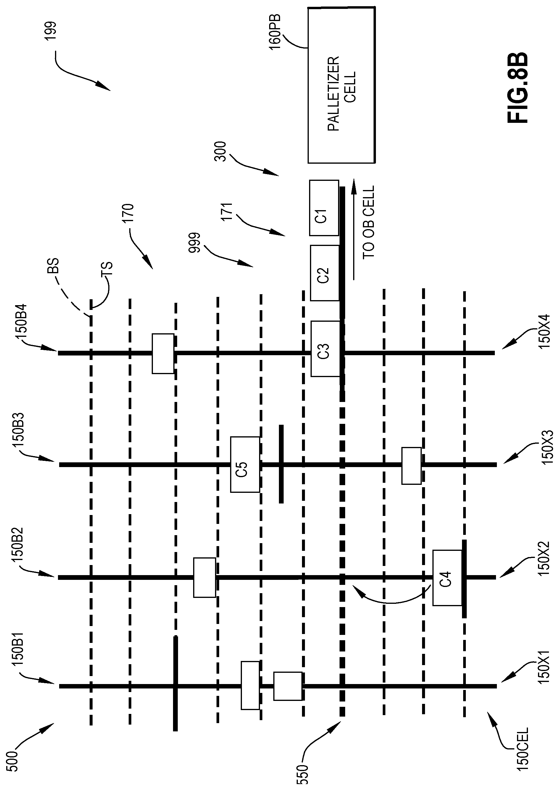 Patent US11787642 Figure 19 – Vertical sequencer for product order fulfillment