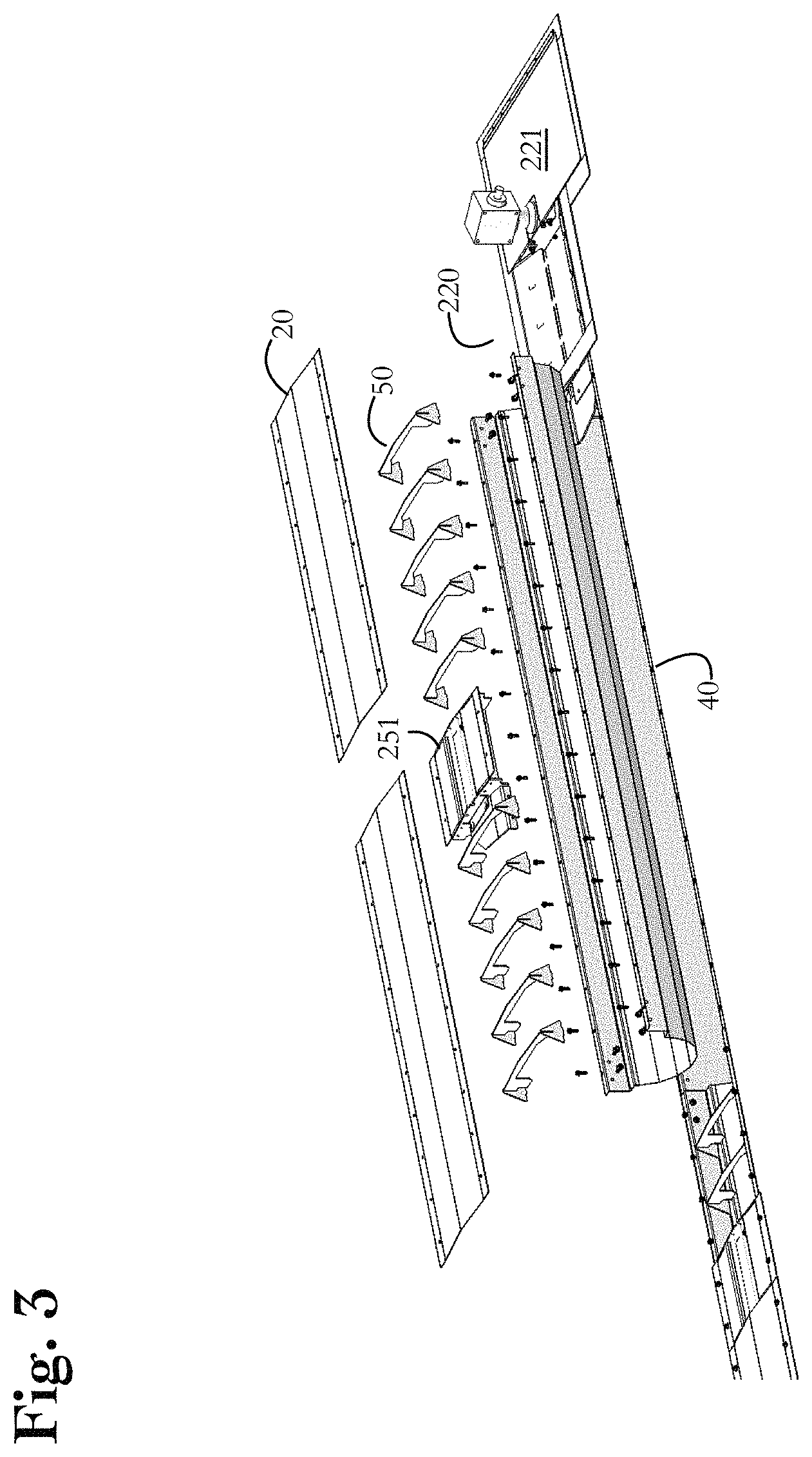 Patent US11787648 Figure 3 – Grain bin unloading conveyor system