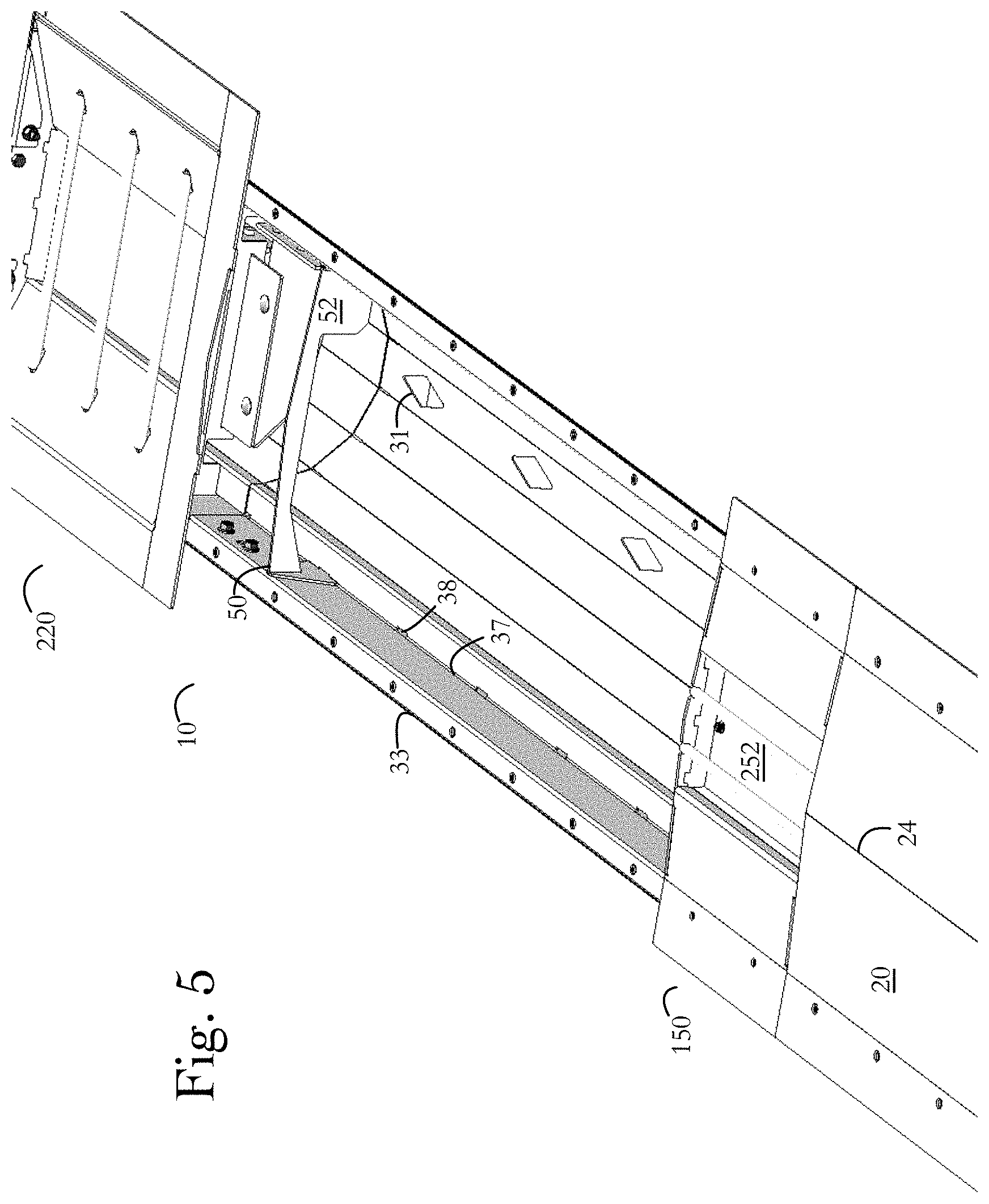 Patent US11787648 Figure 5 – Grain bin unloading conveyor system