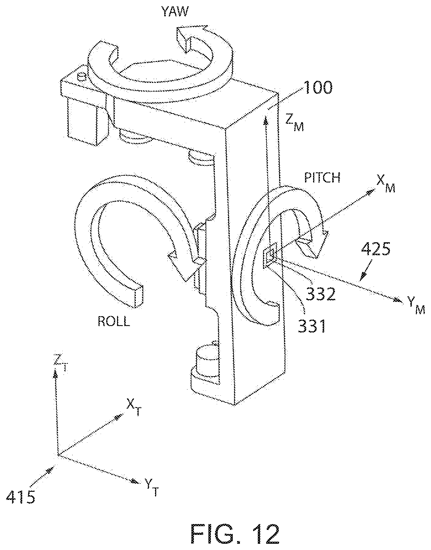 Patent US11787649 Figure 12 – System and method for determining real-time orientation on carts in an independent cart system