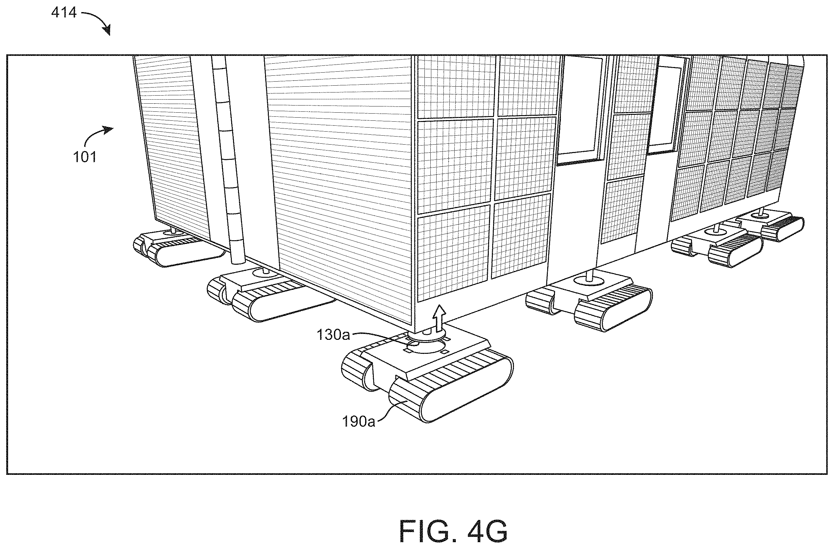 Patent US11787650 Figure 10 – Trailer with loading and unloading system