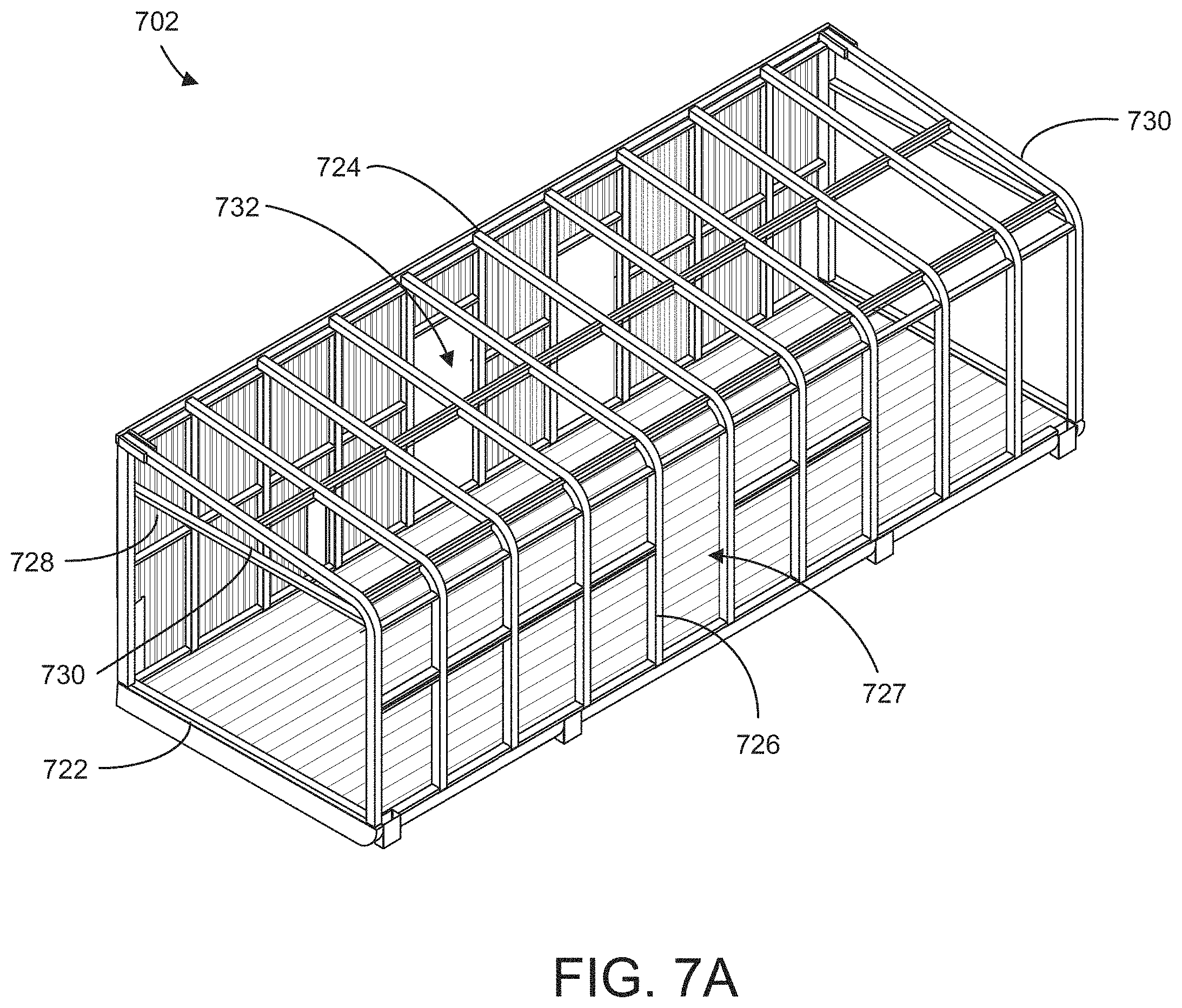 Patent US11787650 Figure 15 – Trailer with loading and unloading system