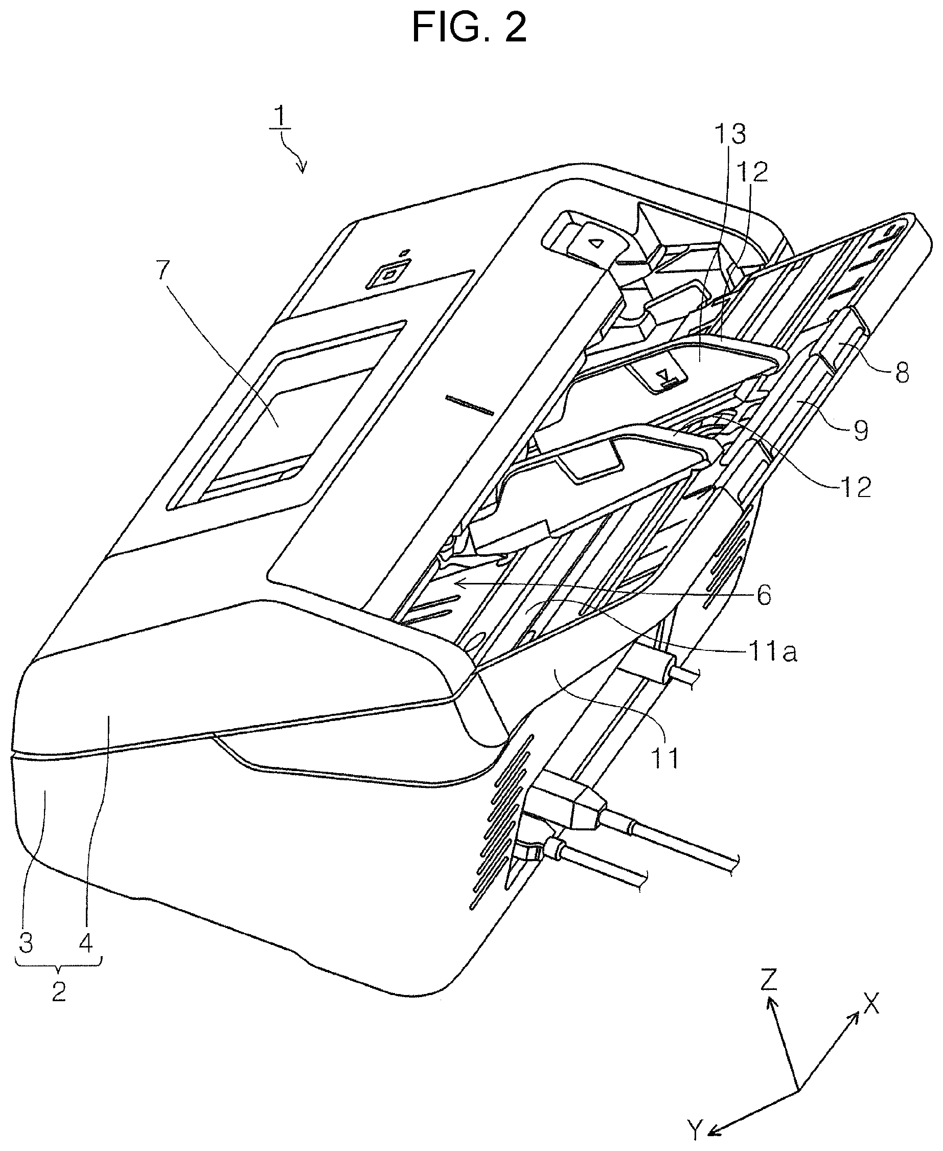 Patent US11787653 Figure 2 – Medium feeding device and image reading apparatus