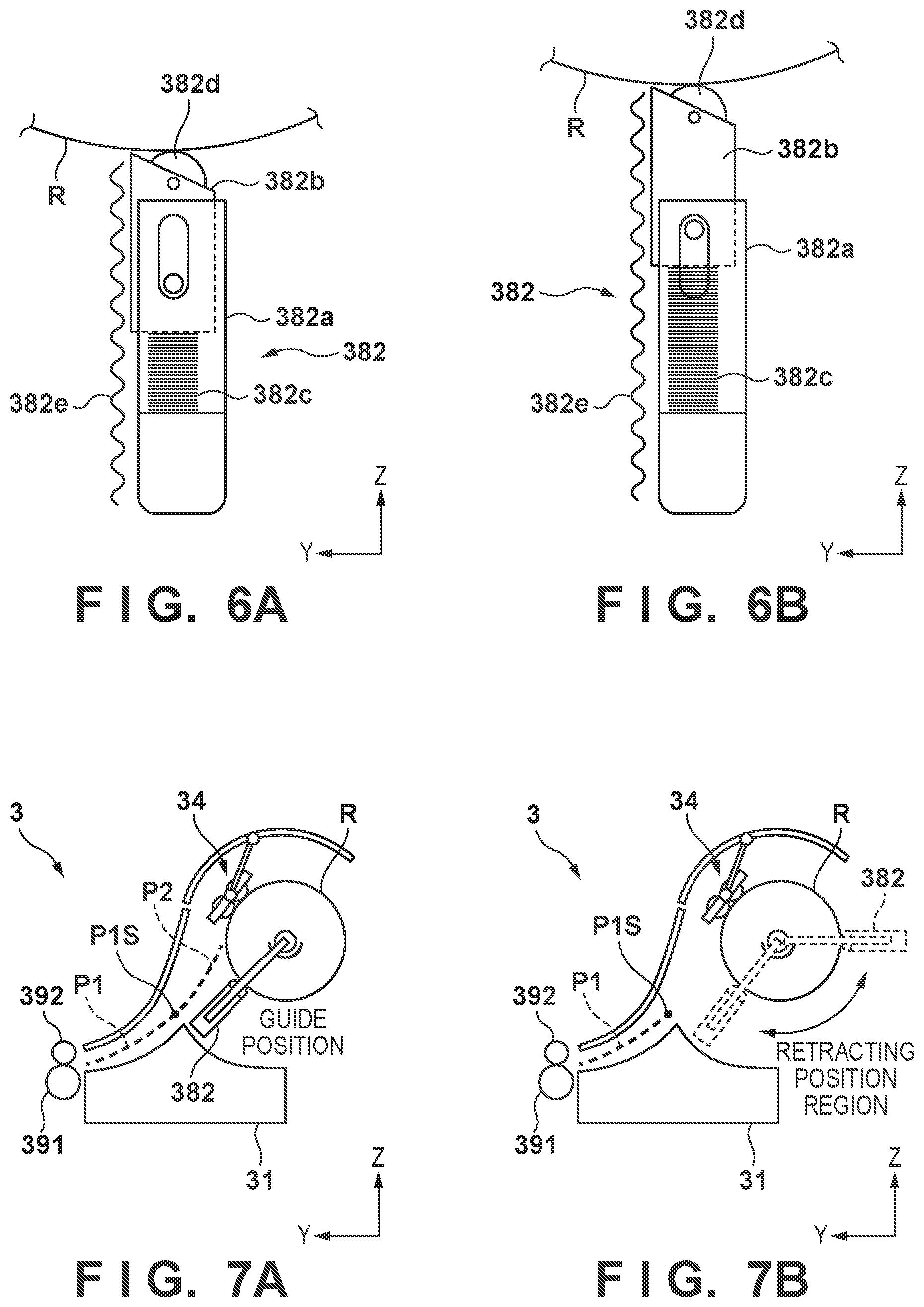 Patent US11787654 Figure 5 – Sheet feeding apparatus and printing apparatus