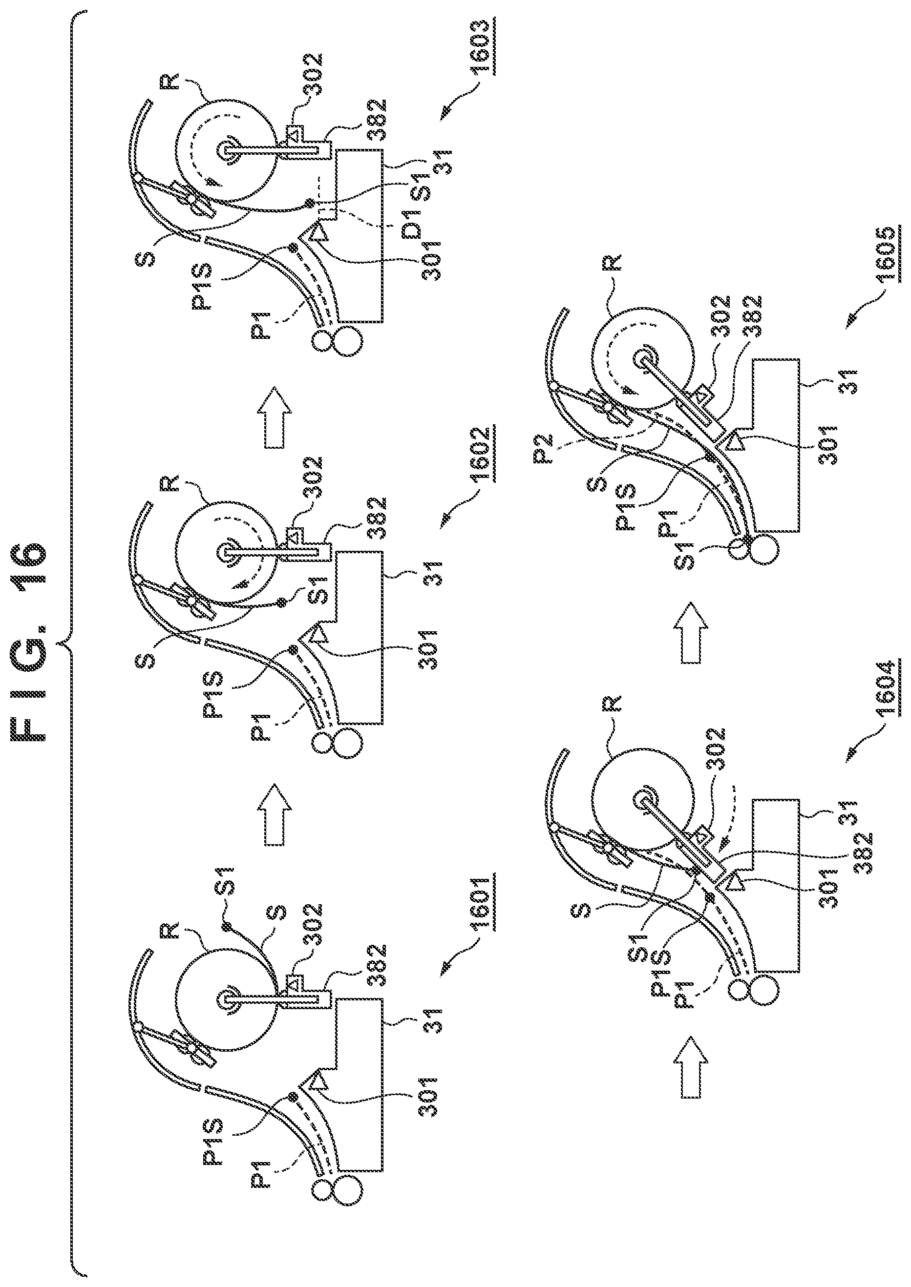 Patent US11787654 Figure 12 – Sheet feeding apparatus and printing apparatus