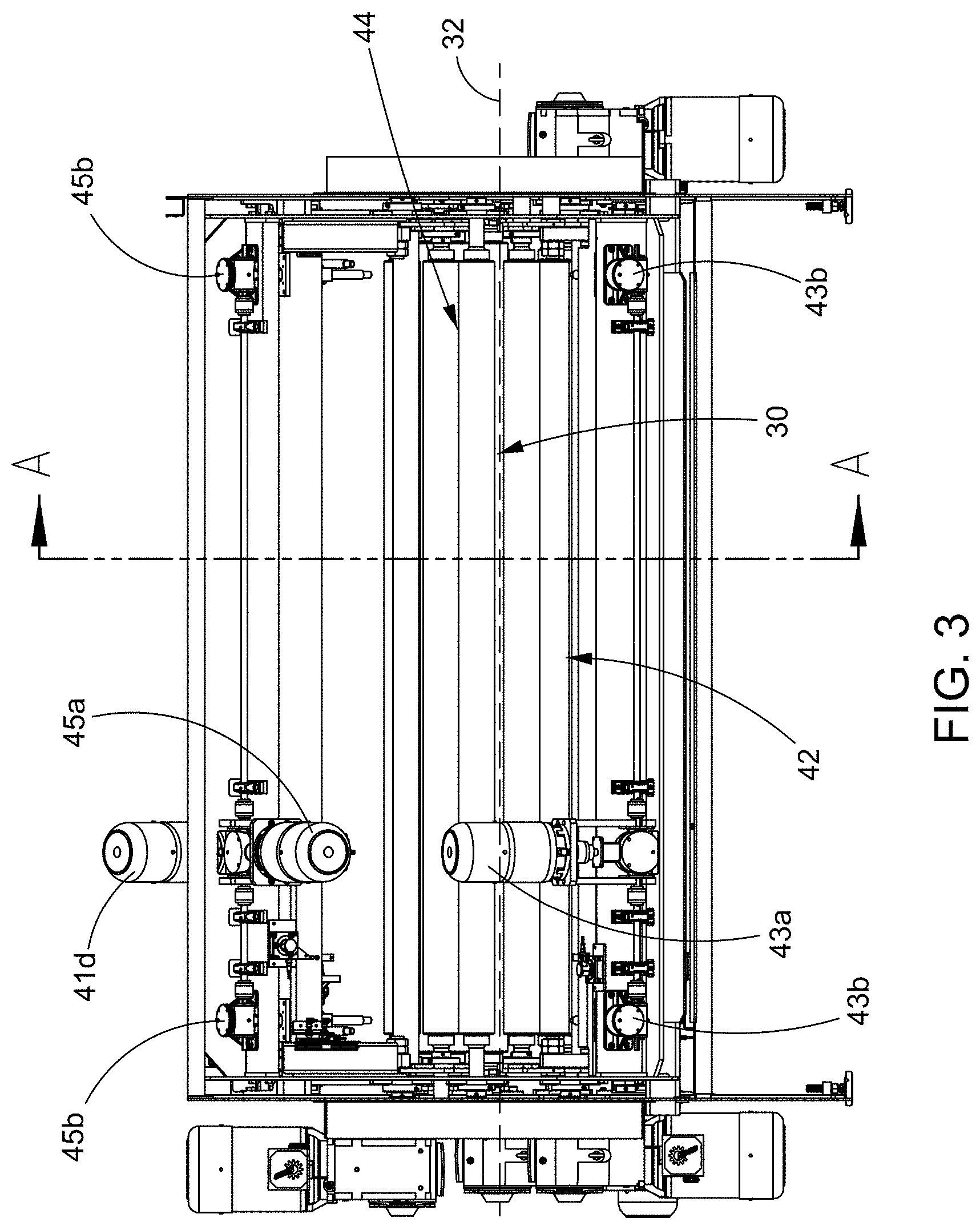 Patent US11787655 Figure 3 – Variable roll cage machine and process