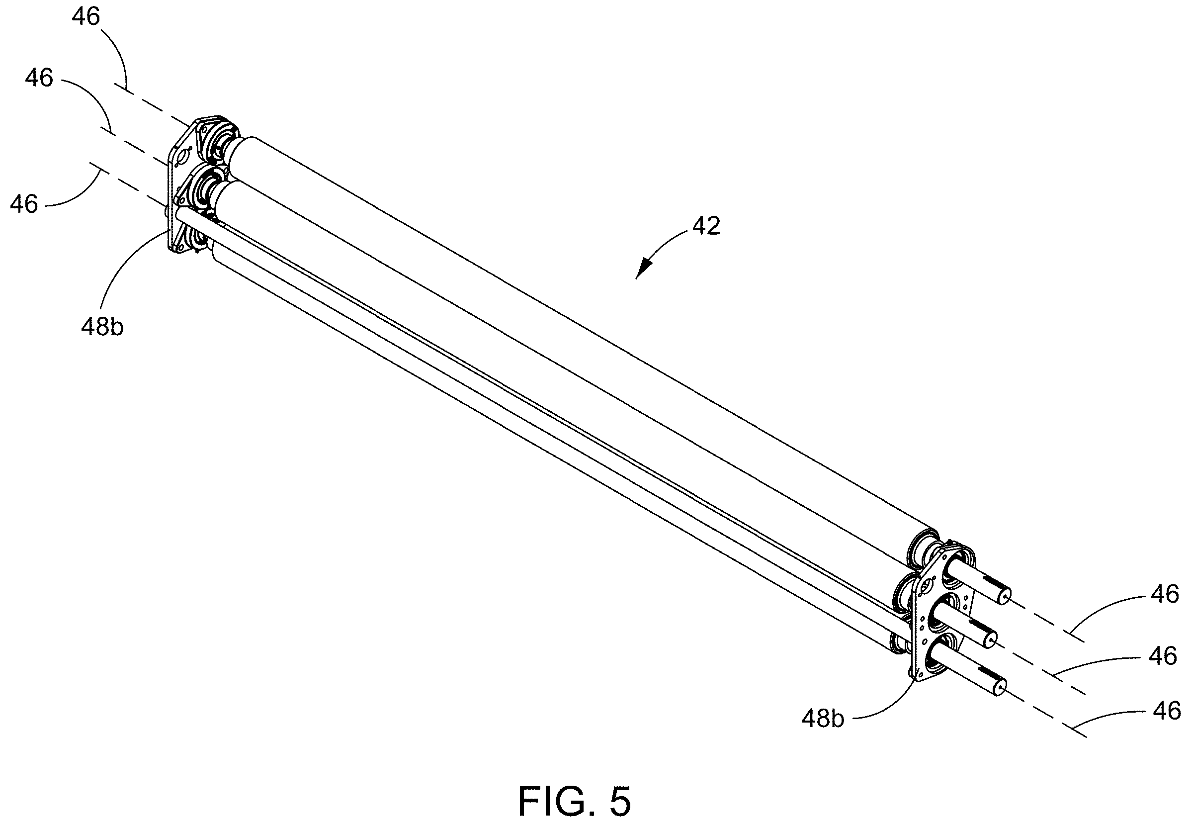 Patent US11787655 Figure 5 – Variable roll cage machine and process