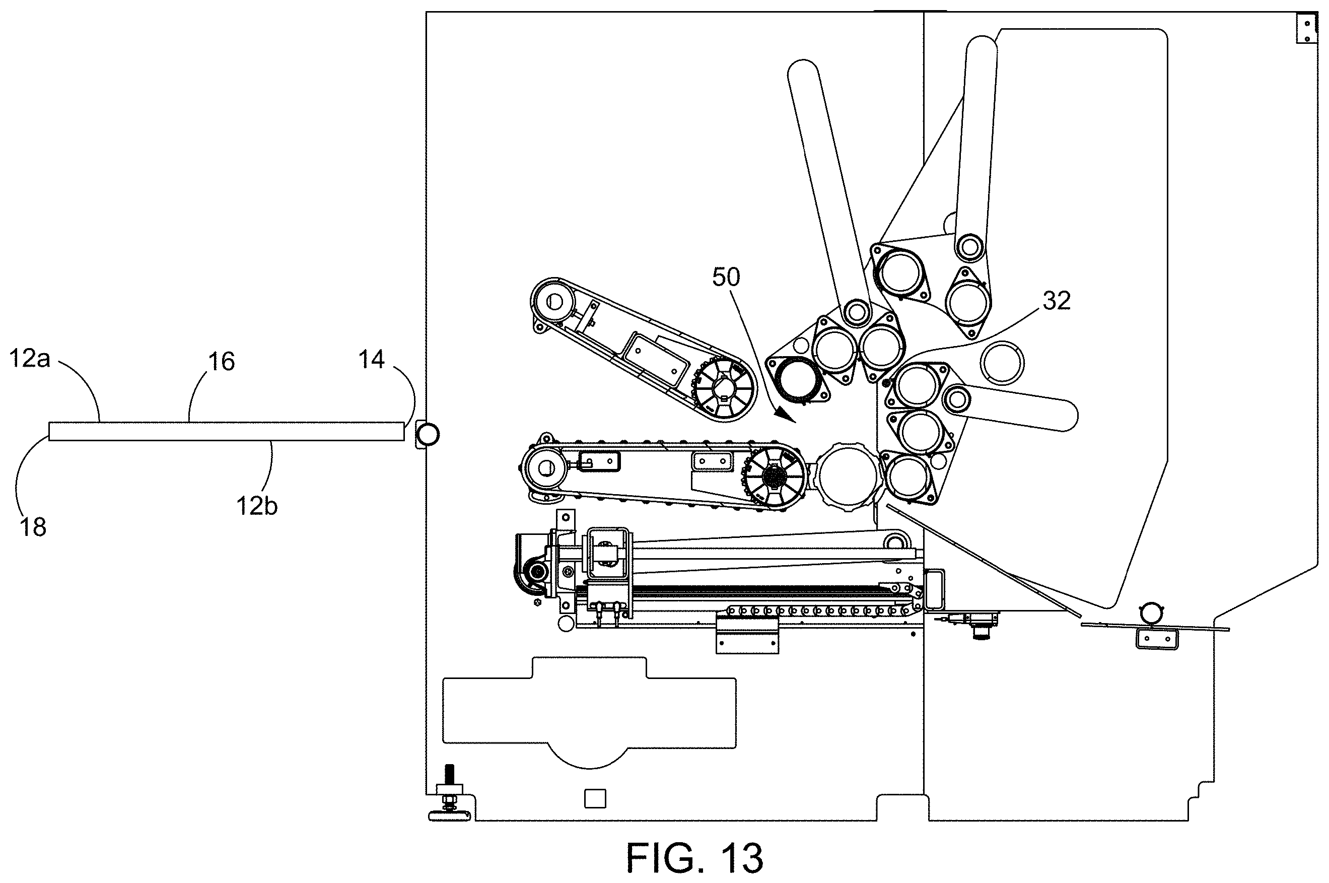 Patent US11787655 Figure 10 – Variable roll cage machine and process