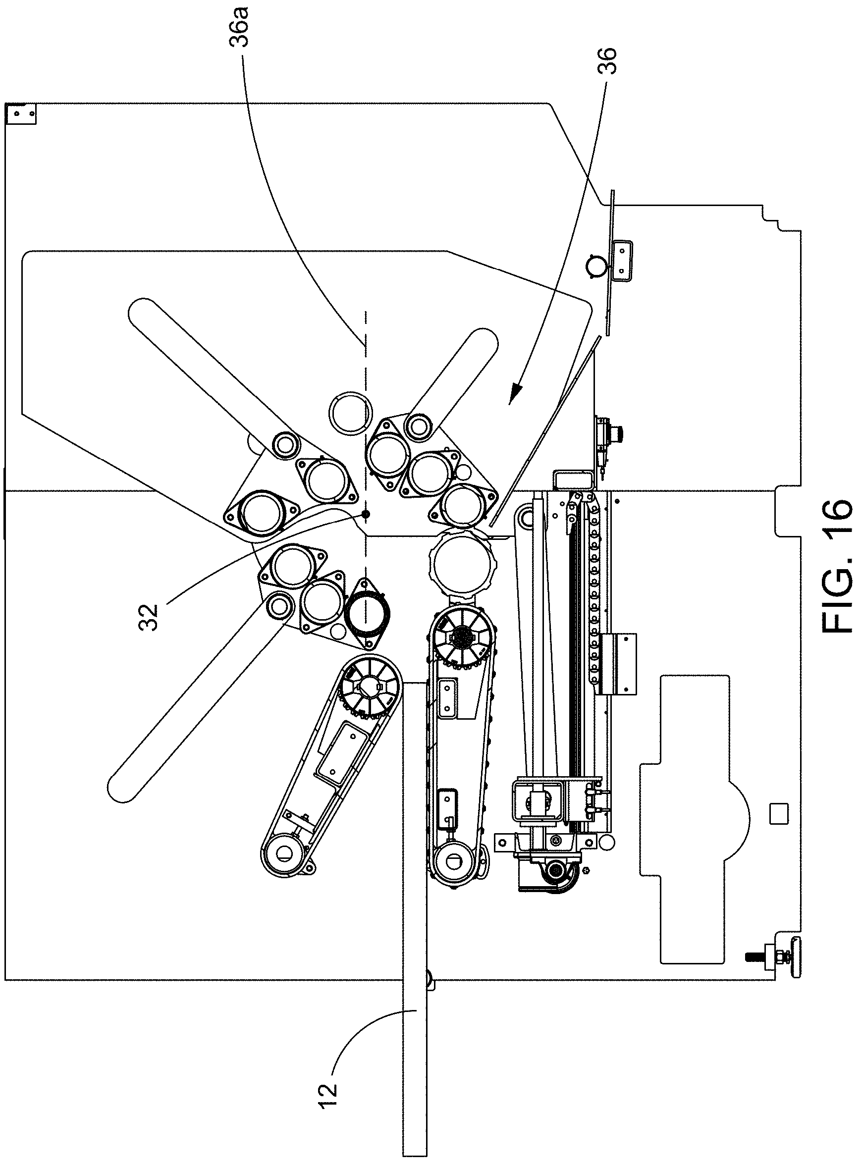 Patent US11787655 Figure 13 – Variable roll cage machine and process