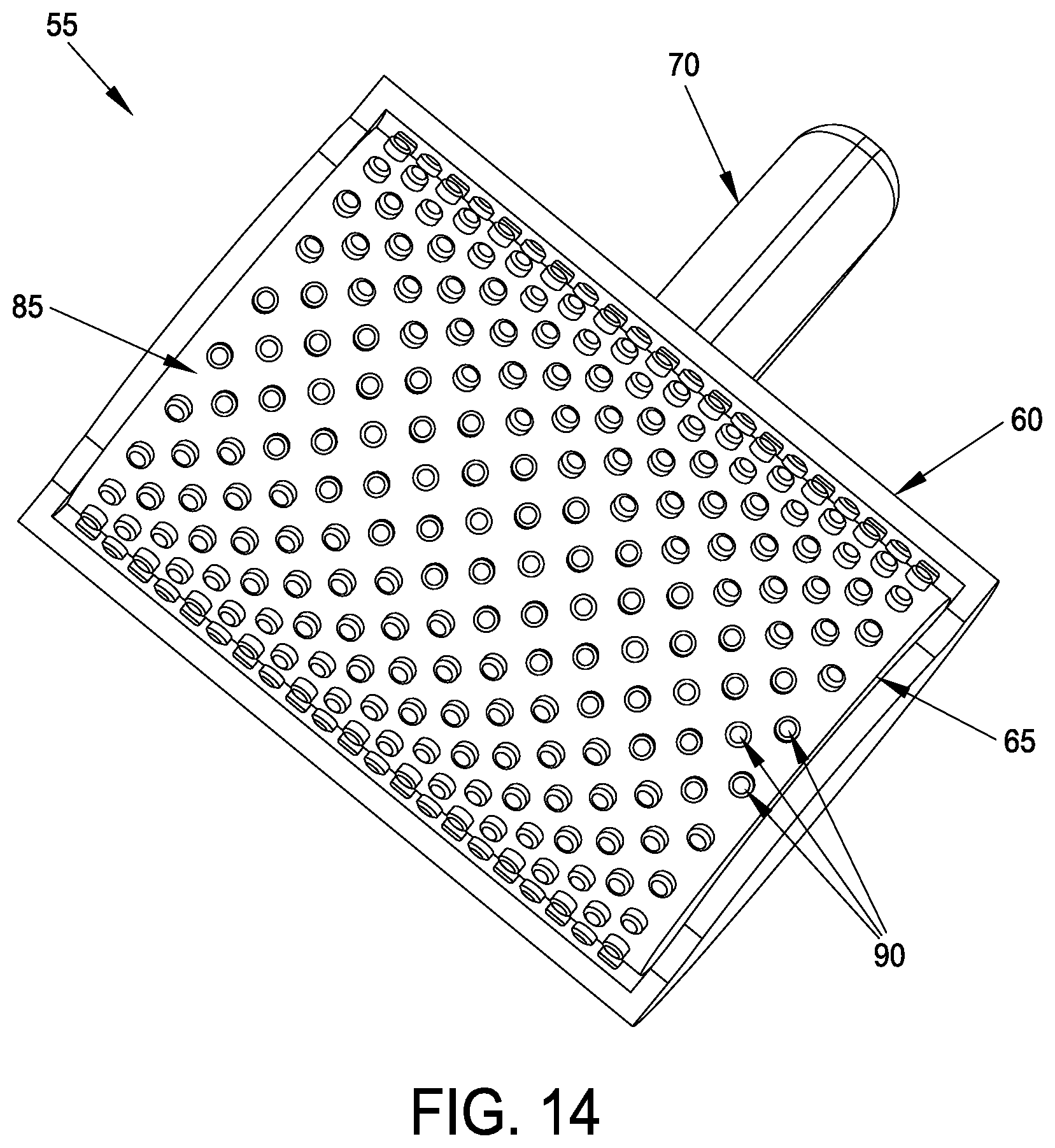 Patent US11787657 Figure 14 – Apparatus and method for applying self-adhesive seam tapes to the junctions of waterproofing membranes so as to render those junctions waterproof