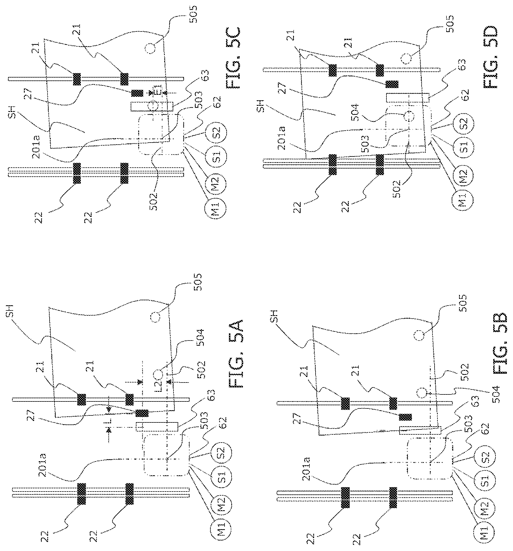 Patent US11787658 Figure 5 – Sheet processing apparatus