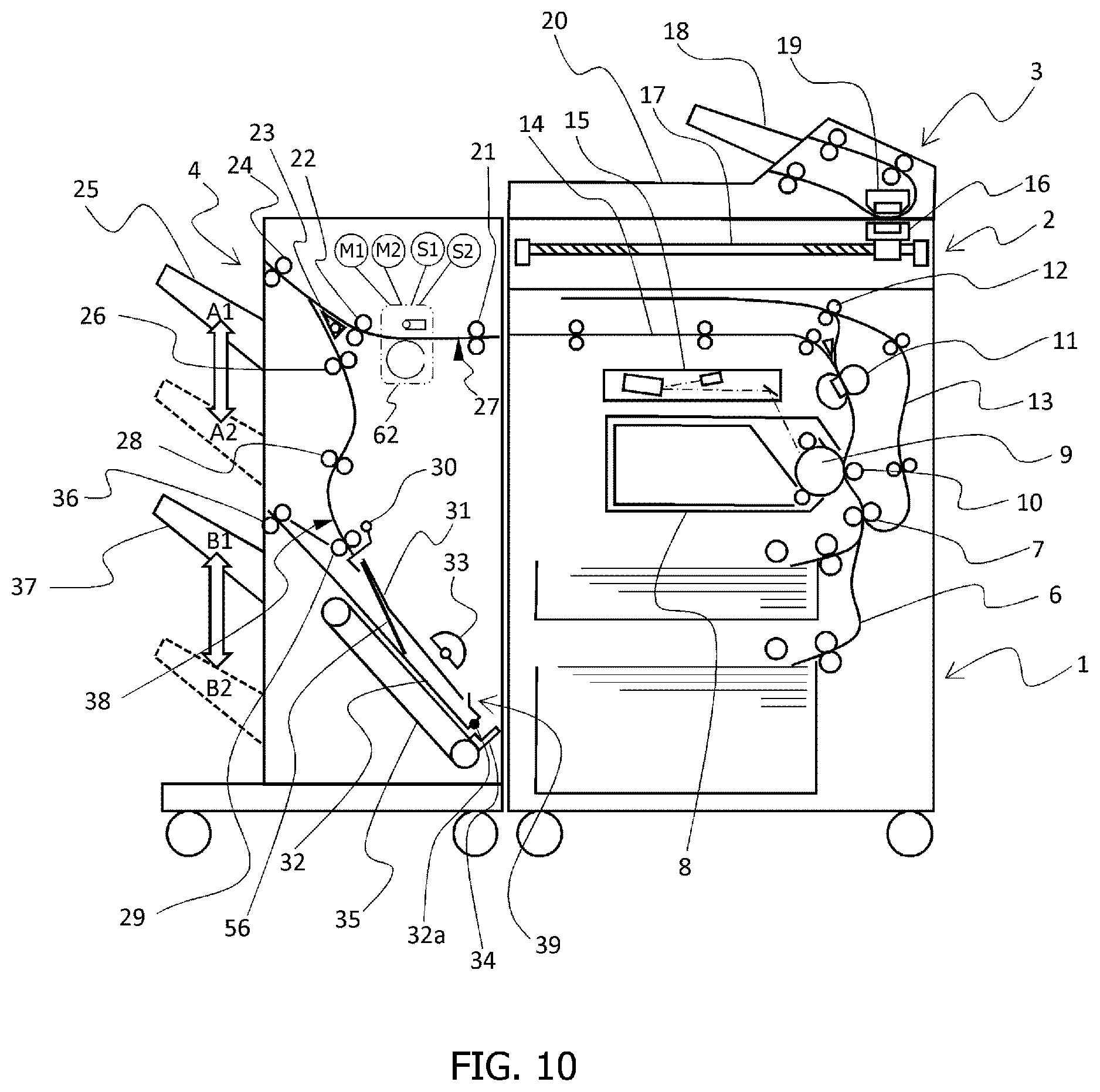 Patent US11787658 Figure 11 – Sheet processing apparatus