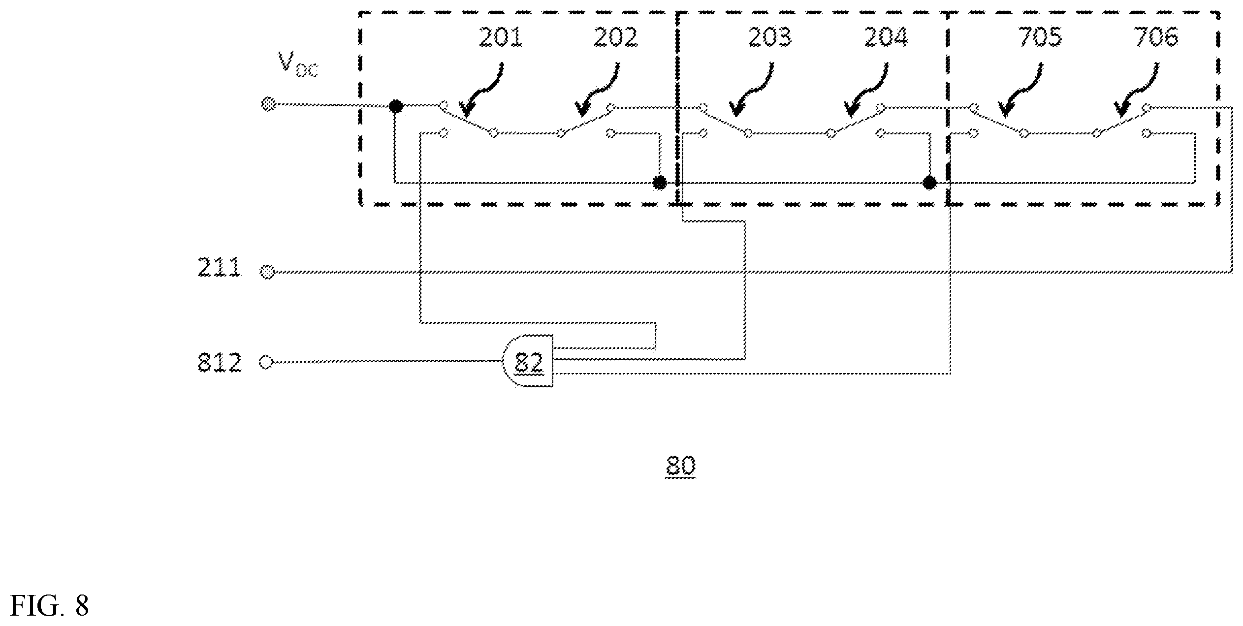 Patent US11787660 Figure 6 – Brake monitoring circuitry, elevator system and brake monitoring method