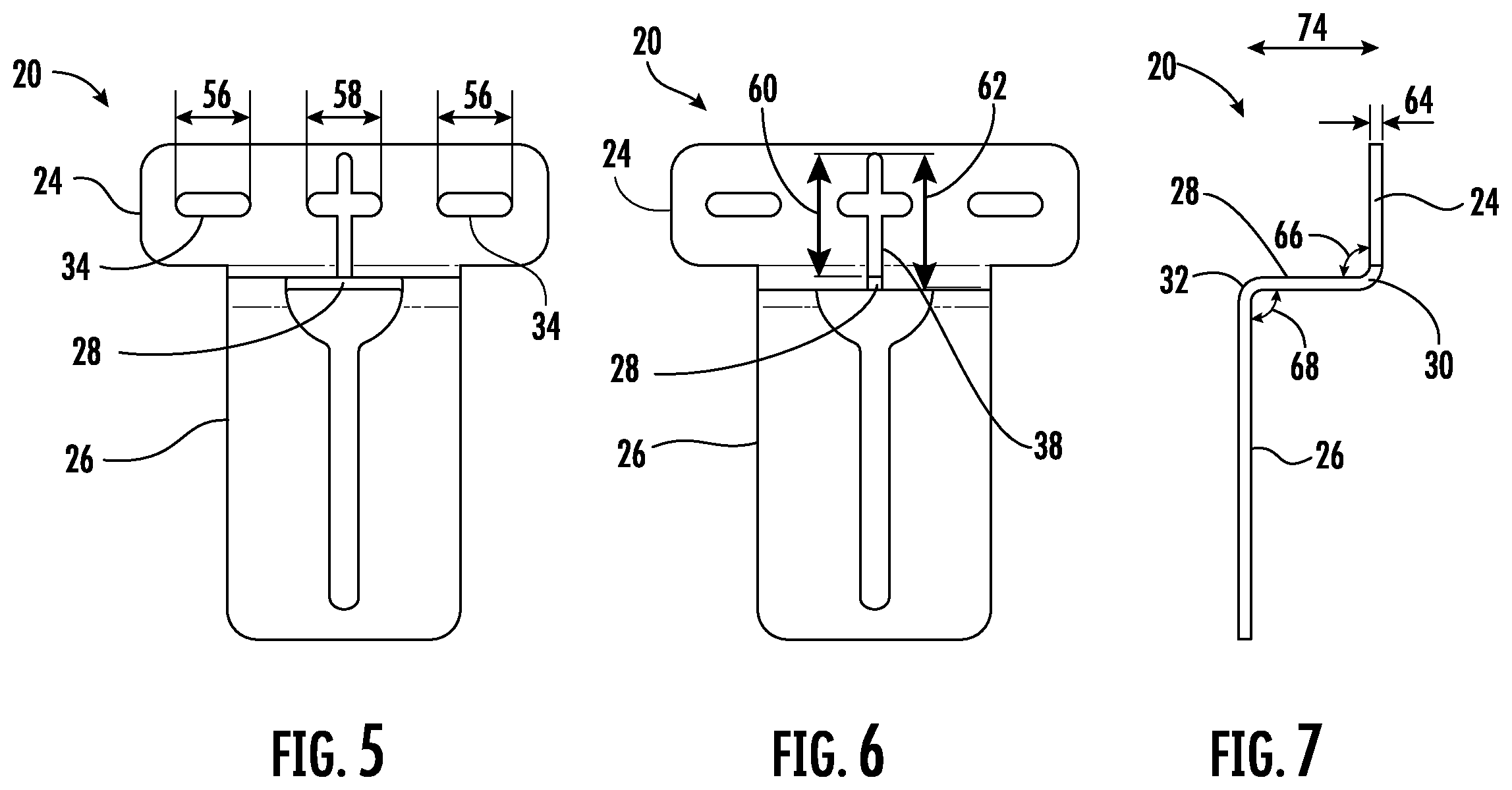 Patent US11787664 Figure 4 – Elevator mounting assembly with side mount hanger