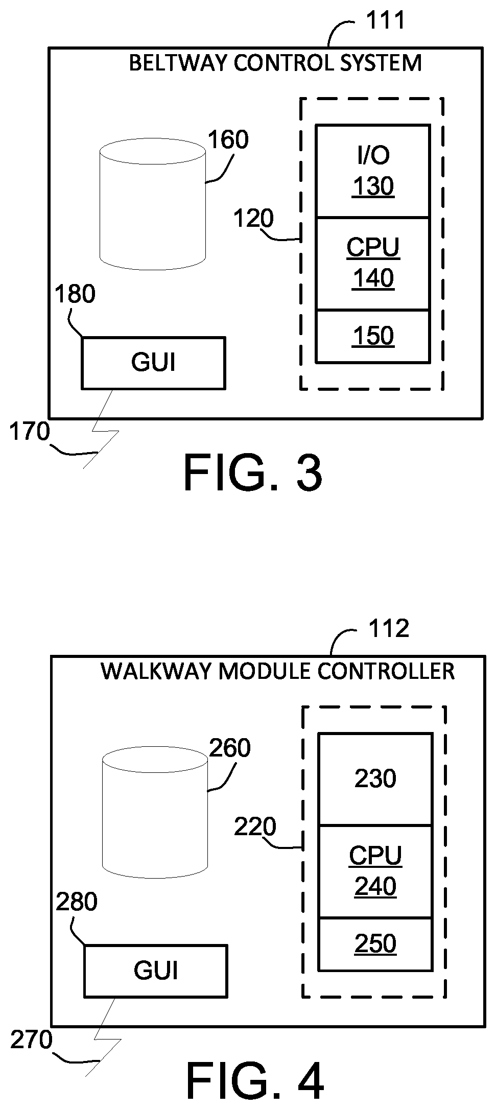 Patent US11787665 Figure 3 – Systems and methods for variable speed modular moving walkways