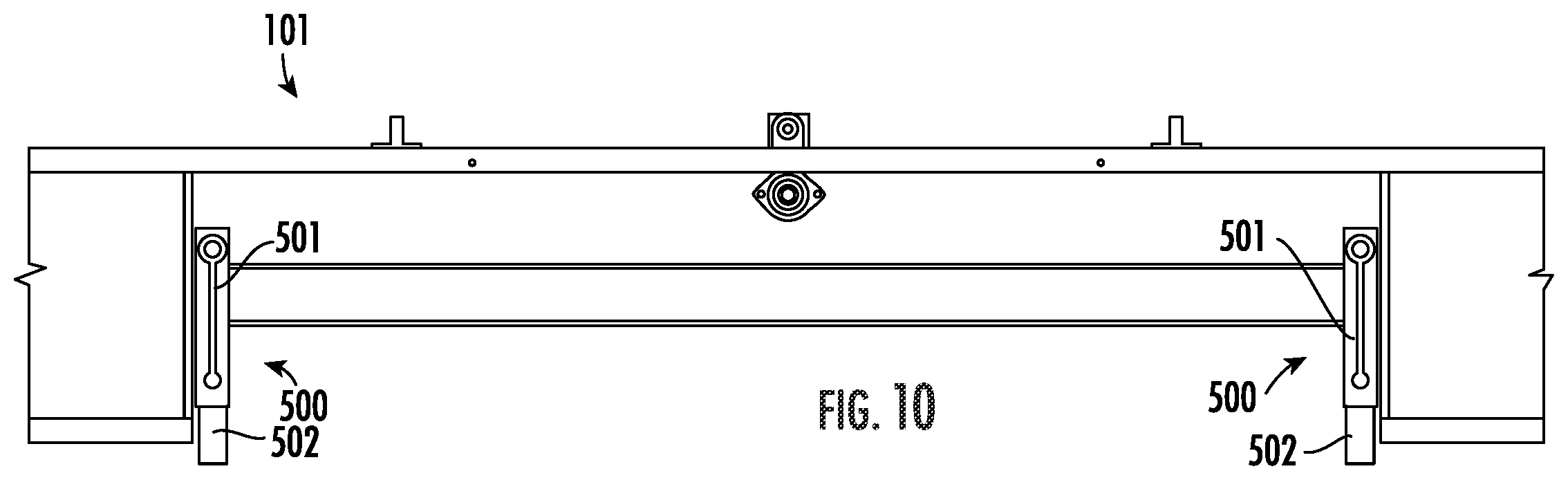 Patent US11787665 Figure 7 – Systems and methods for variable speed modular moving walkways