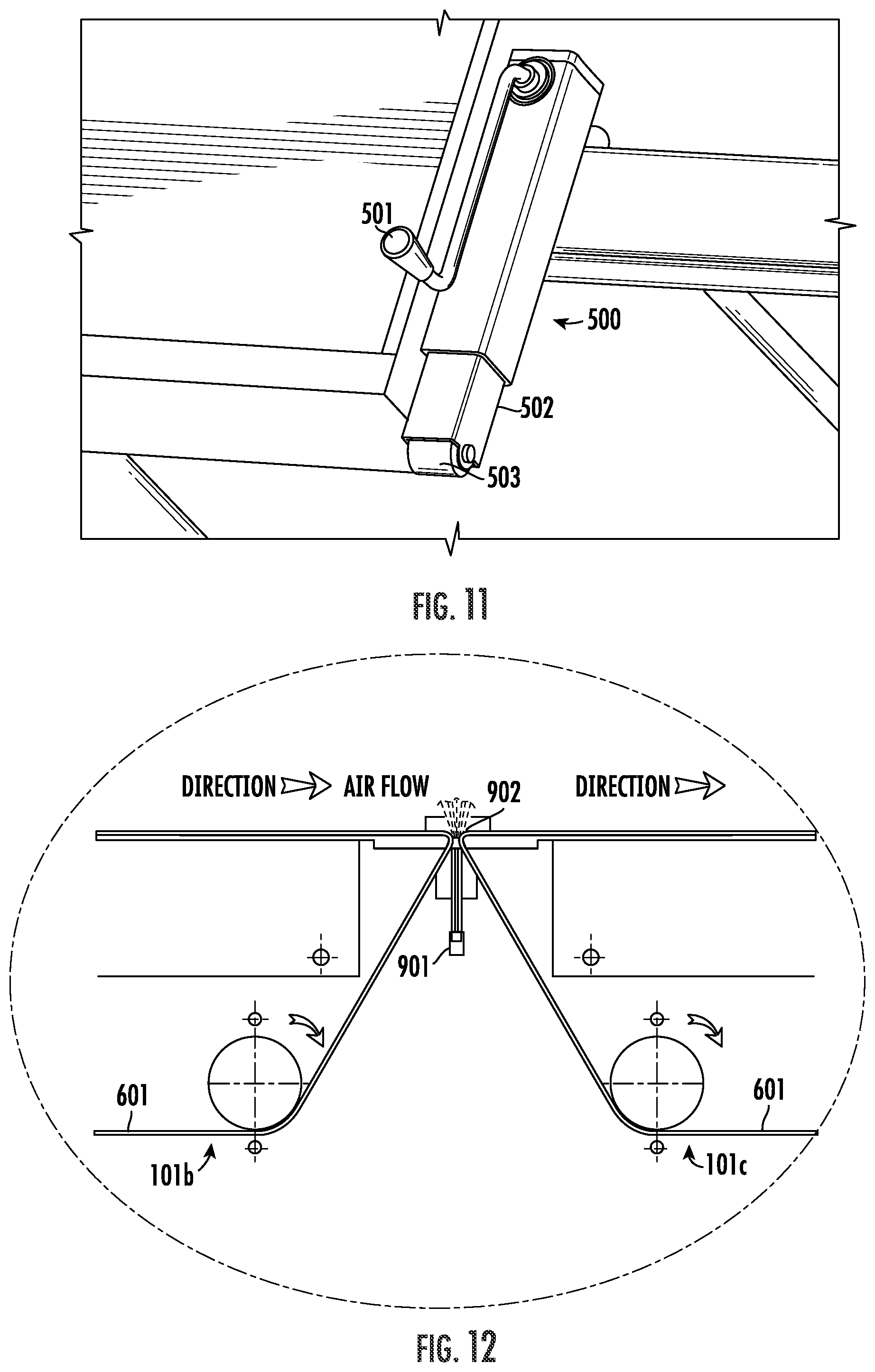 Patent US11787665 Figure 8 – Systems and methods for variable speed modular moving walkways