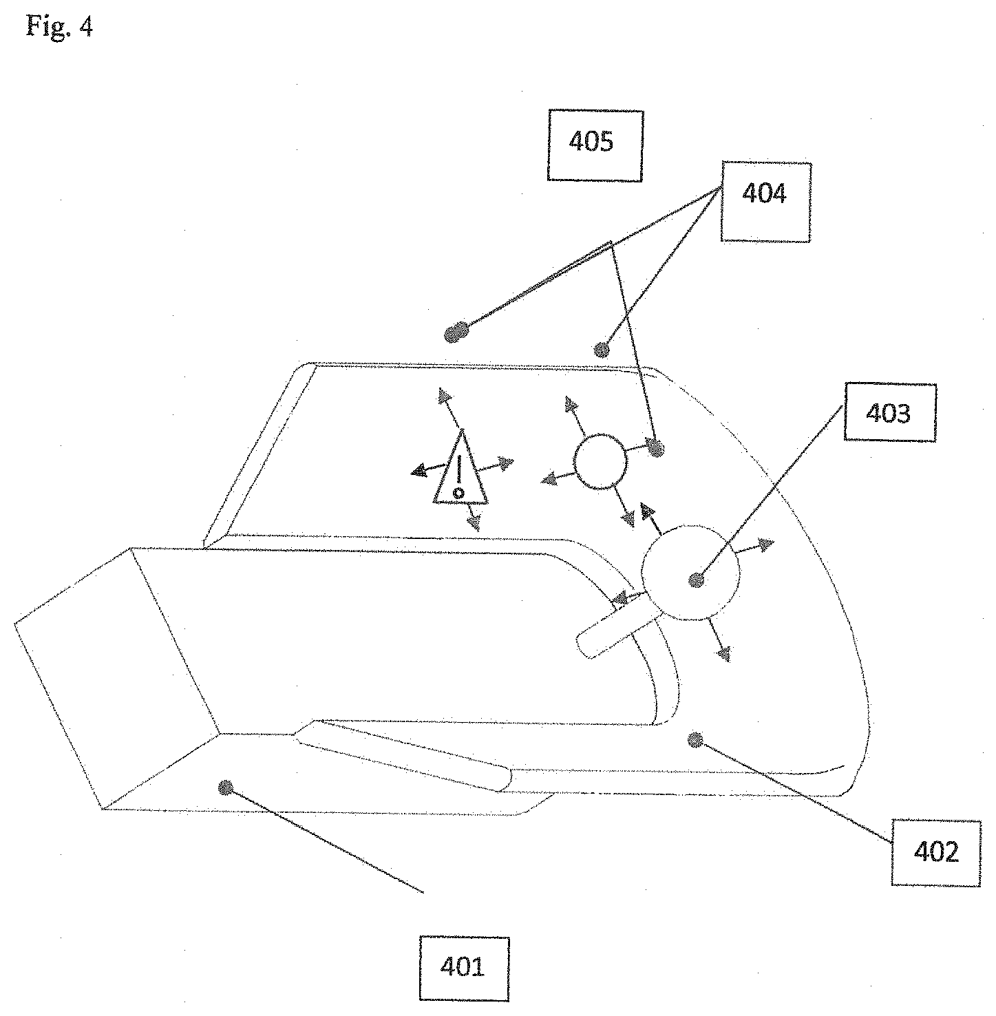 Patent US11787671 Figure 3 – Control stand for a crane, excavator, and the like