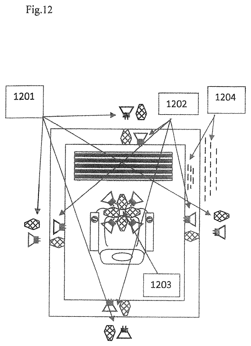 Patent US11787671 Figure 10 – Control stand for a crane, excavator, and the like