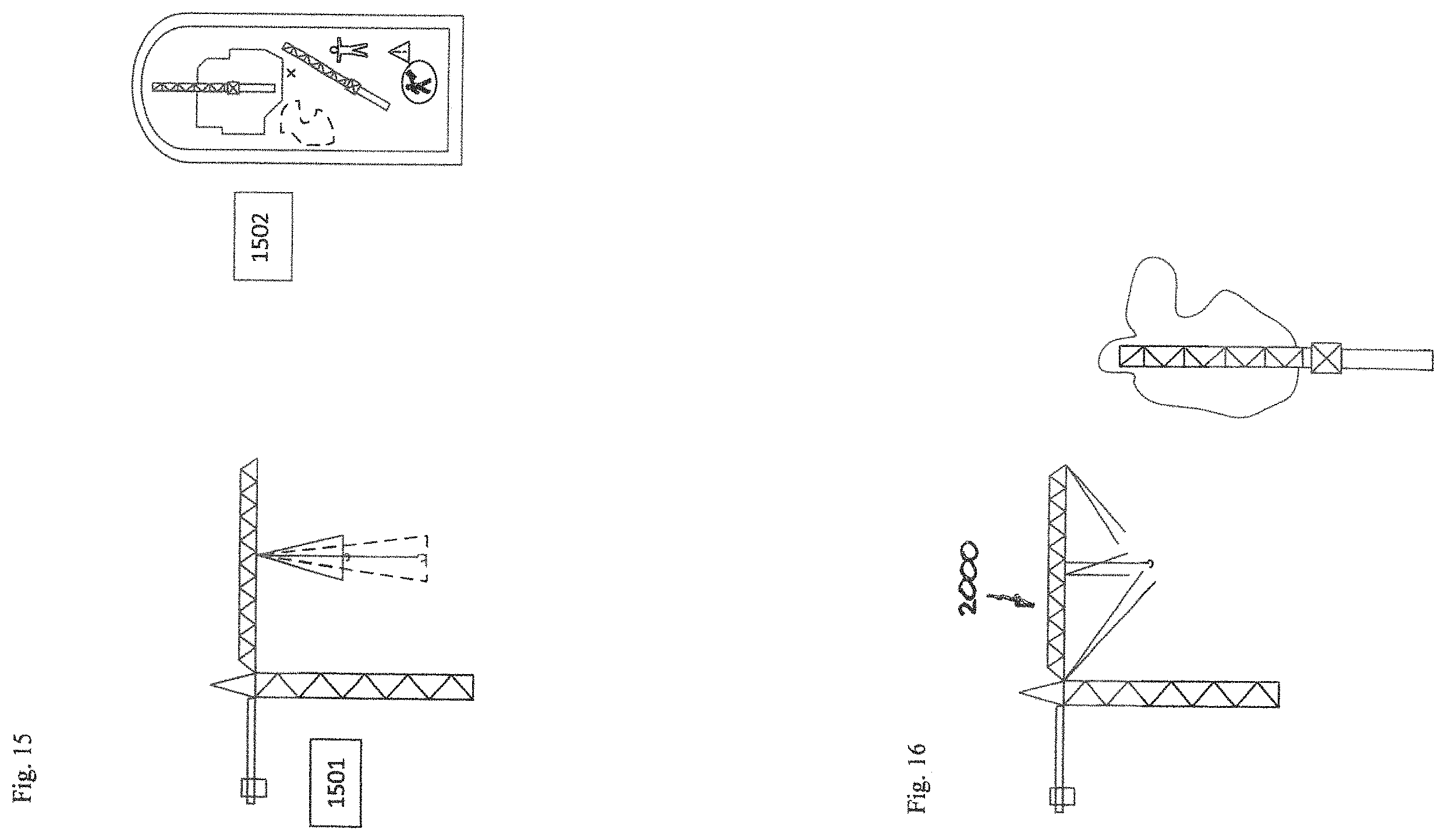 Patent US11787671 Figure 14 – Control stand for a crane, excavator, and the like