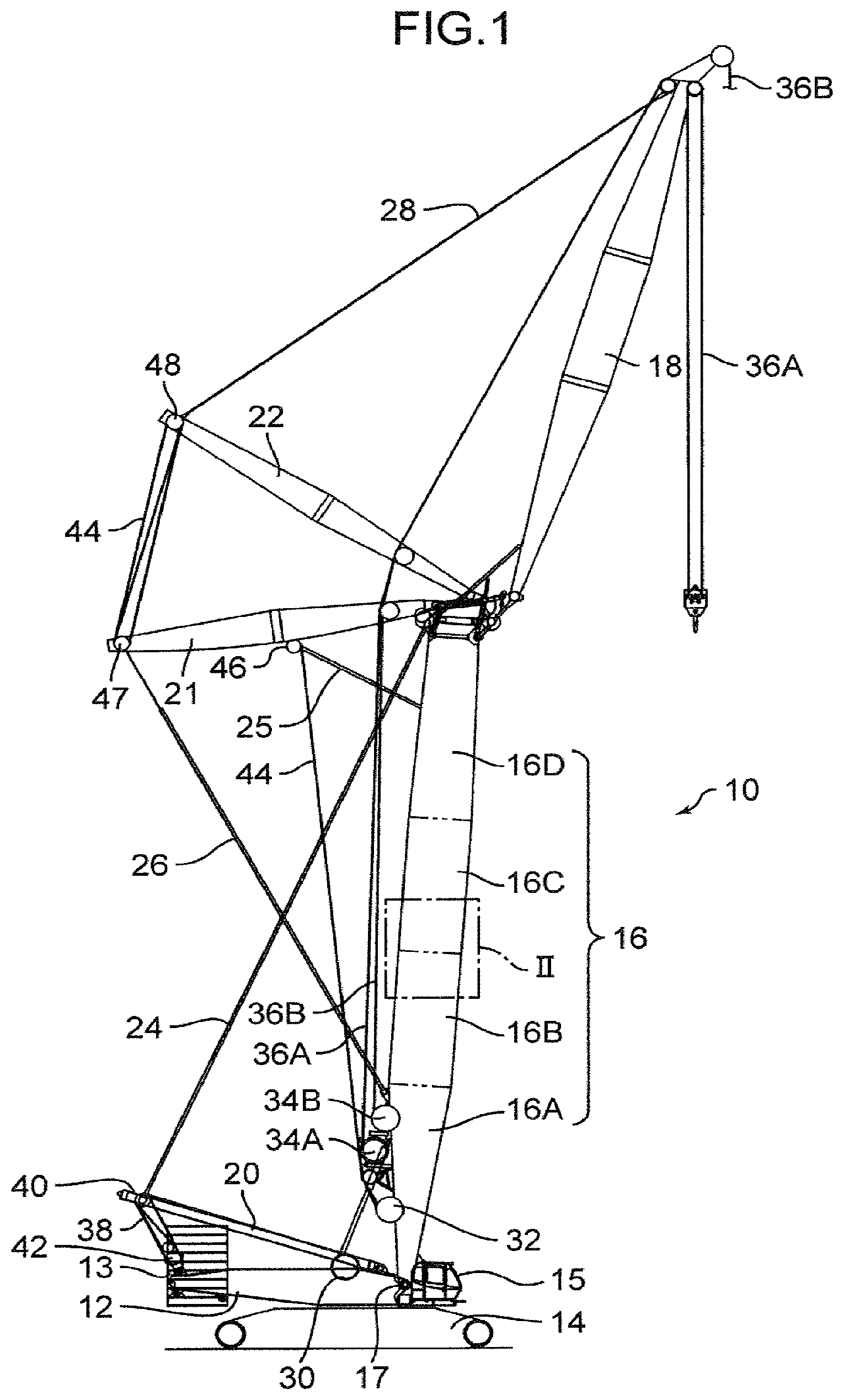 Patent US11787672 Figure 1 – Lattice structure, lattice structure coupling body, work machine, and connector