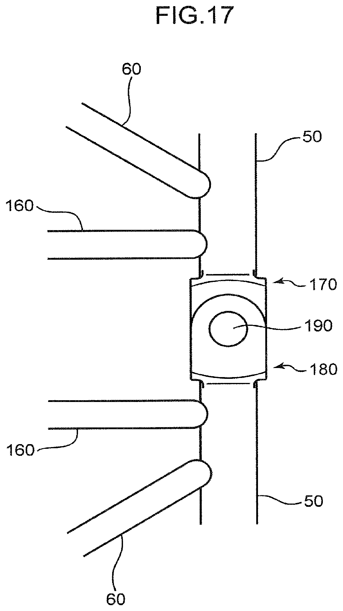 Patent US11787672 Figure 17 – Lattice structure, lattice structure coupling body, work machine, and connector