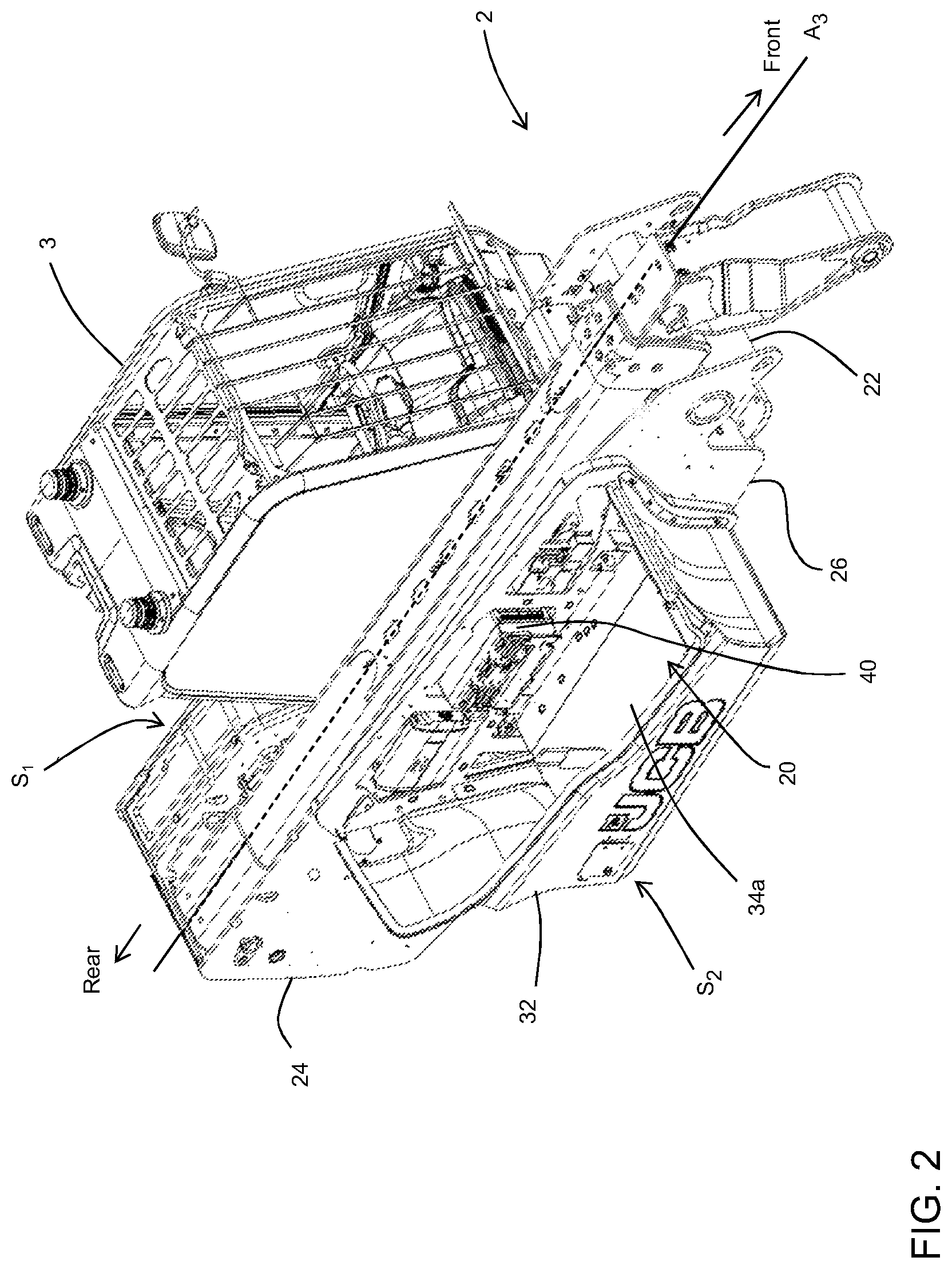 Patent US11787677 Figure 2 – Working machine having an electrical energy storage unit